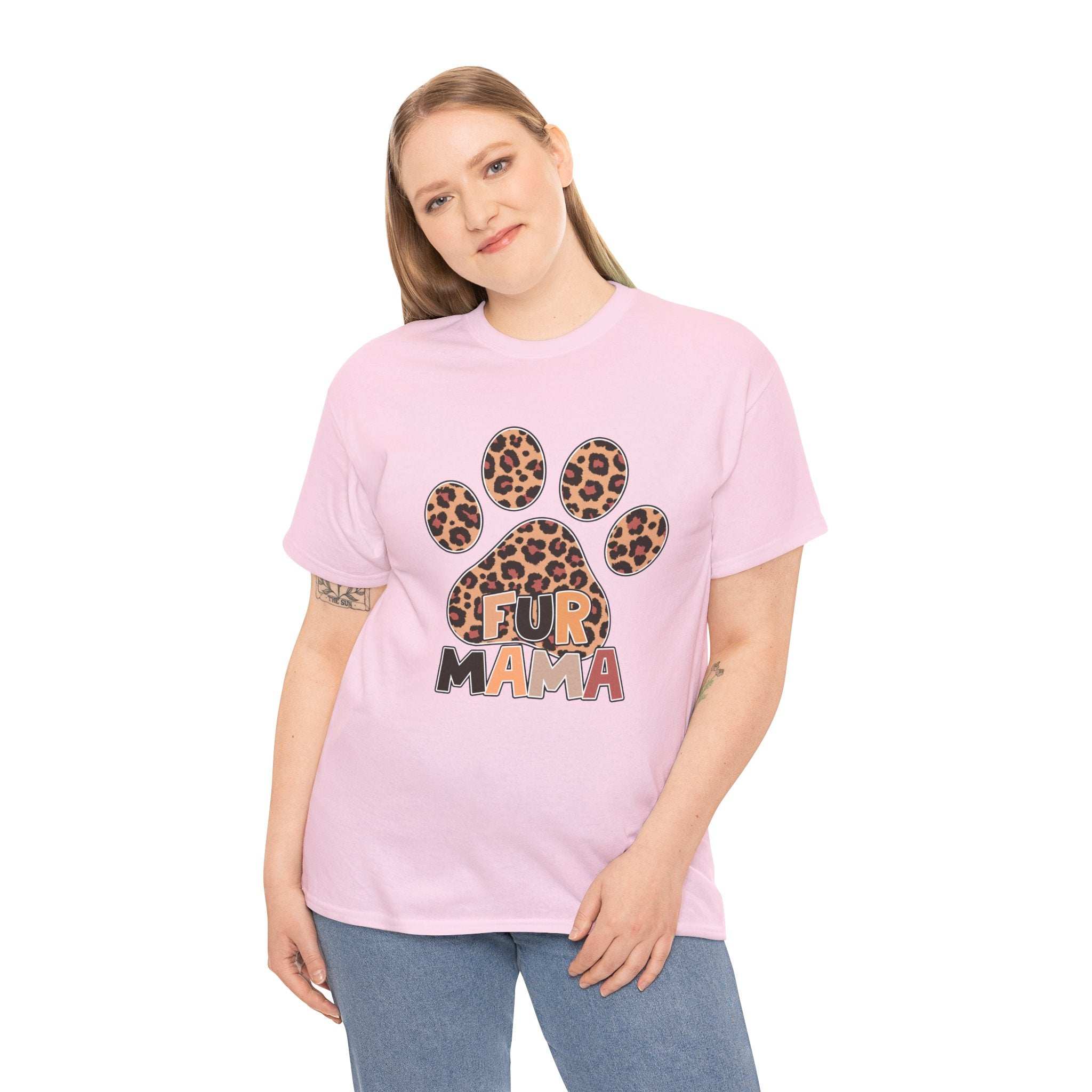 Fur Mama Pet Lover Tee - Heavy Cotton T-Shirt