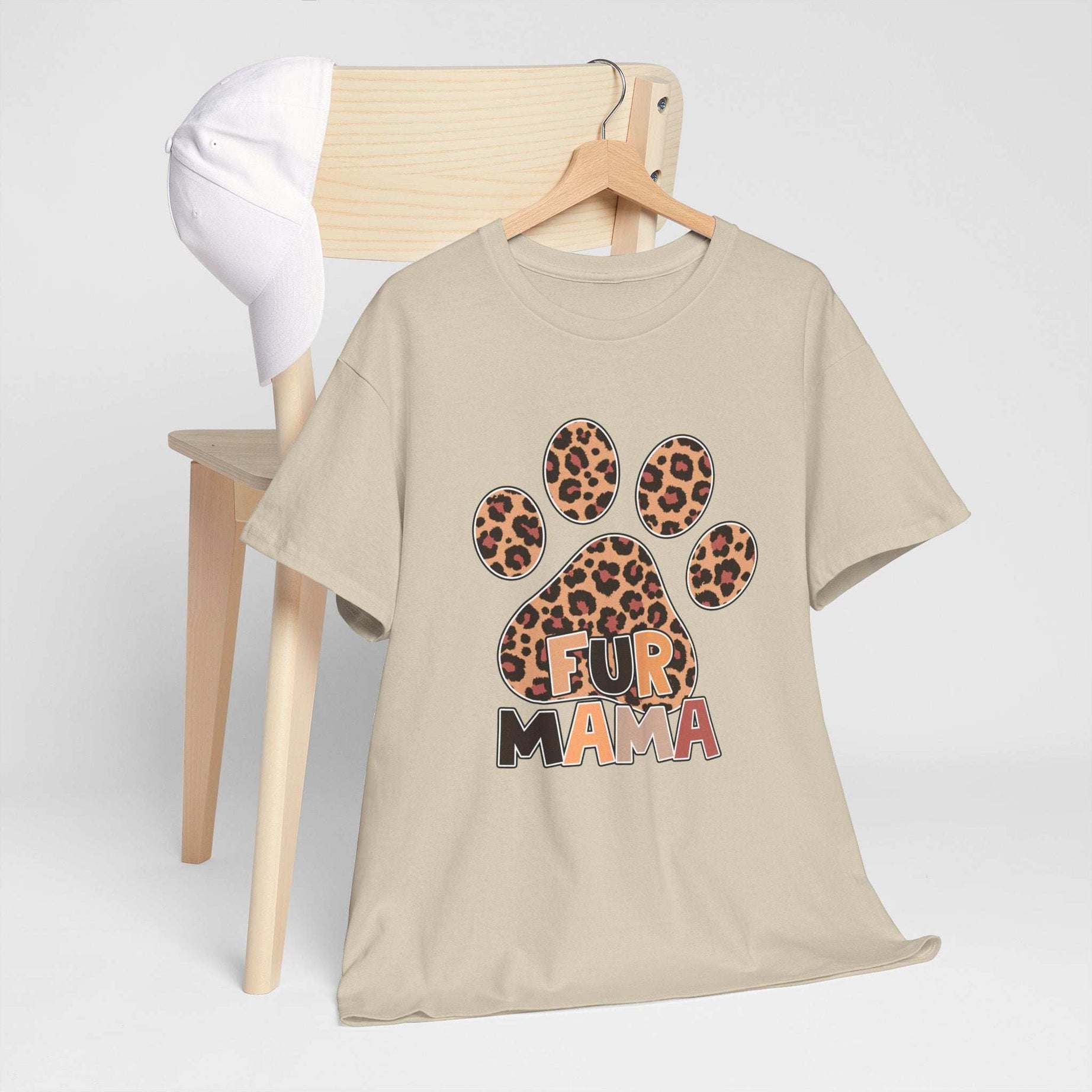Fur Mama Pet Lover Tee - Heavy Cotton T-Shirt