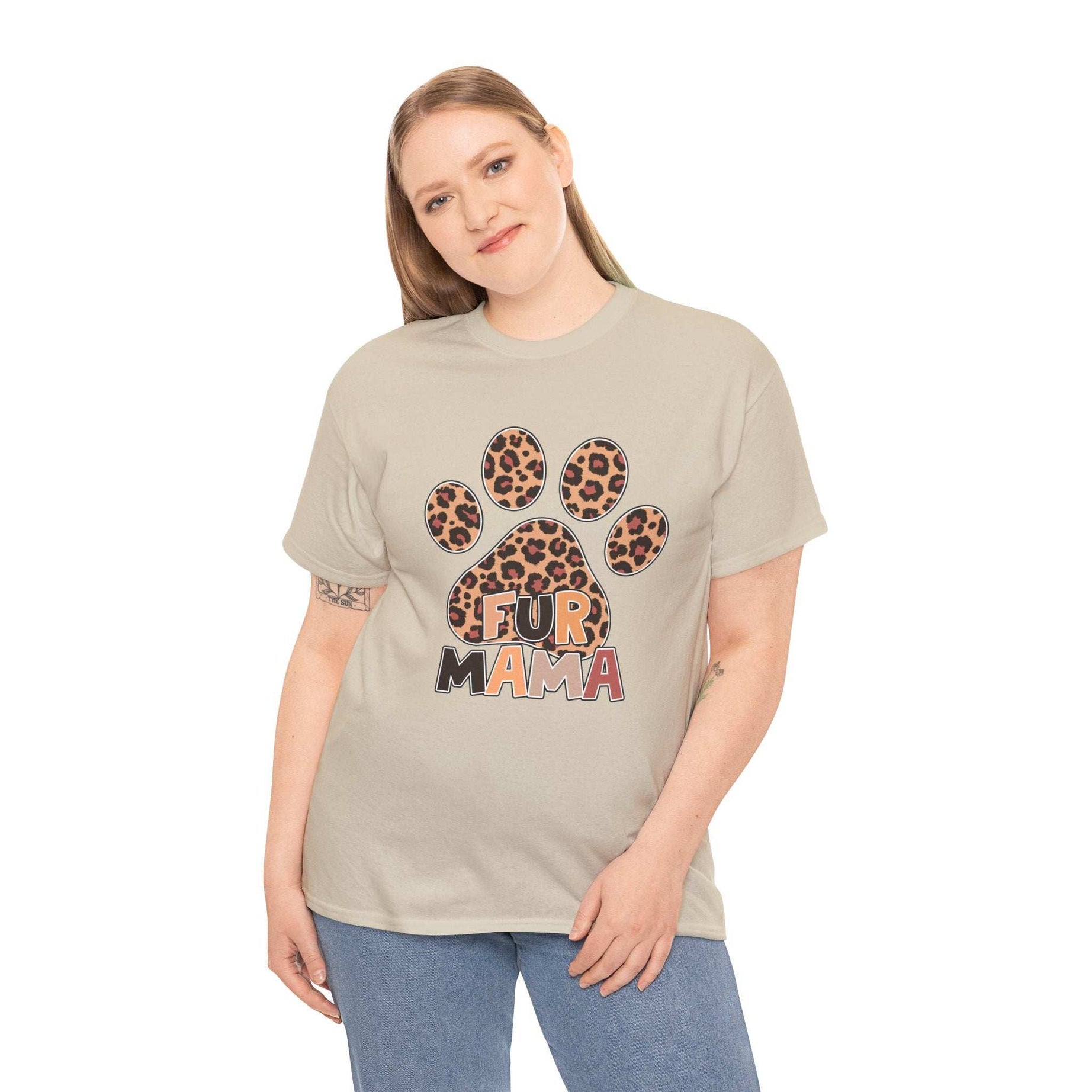 Fur Mama Pet Lover Tee - Heavy Cotton T-Shirt