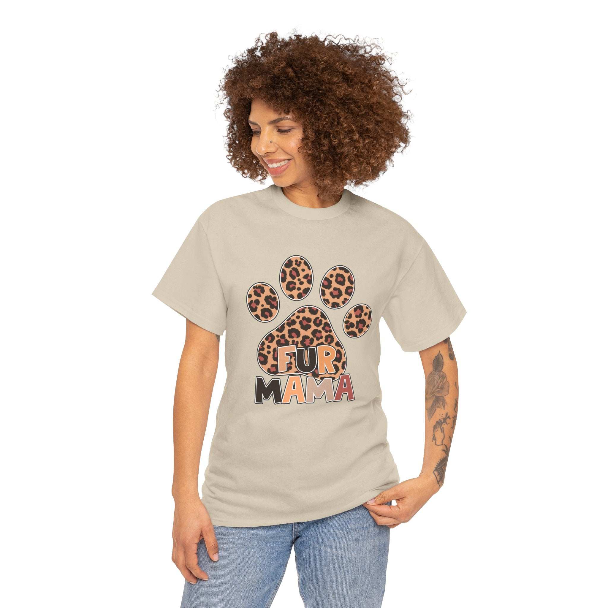 Fur Mama Pet Lover Tee - Heavy Cotton T-Shirt