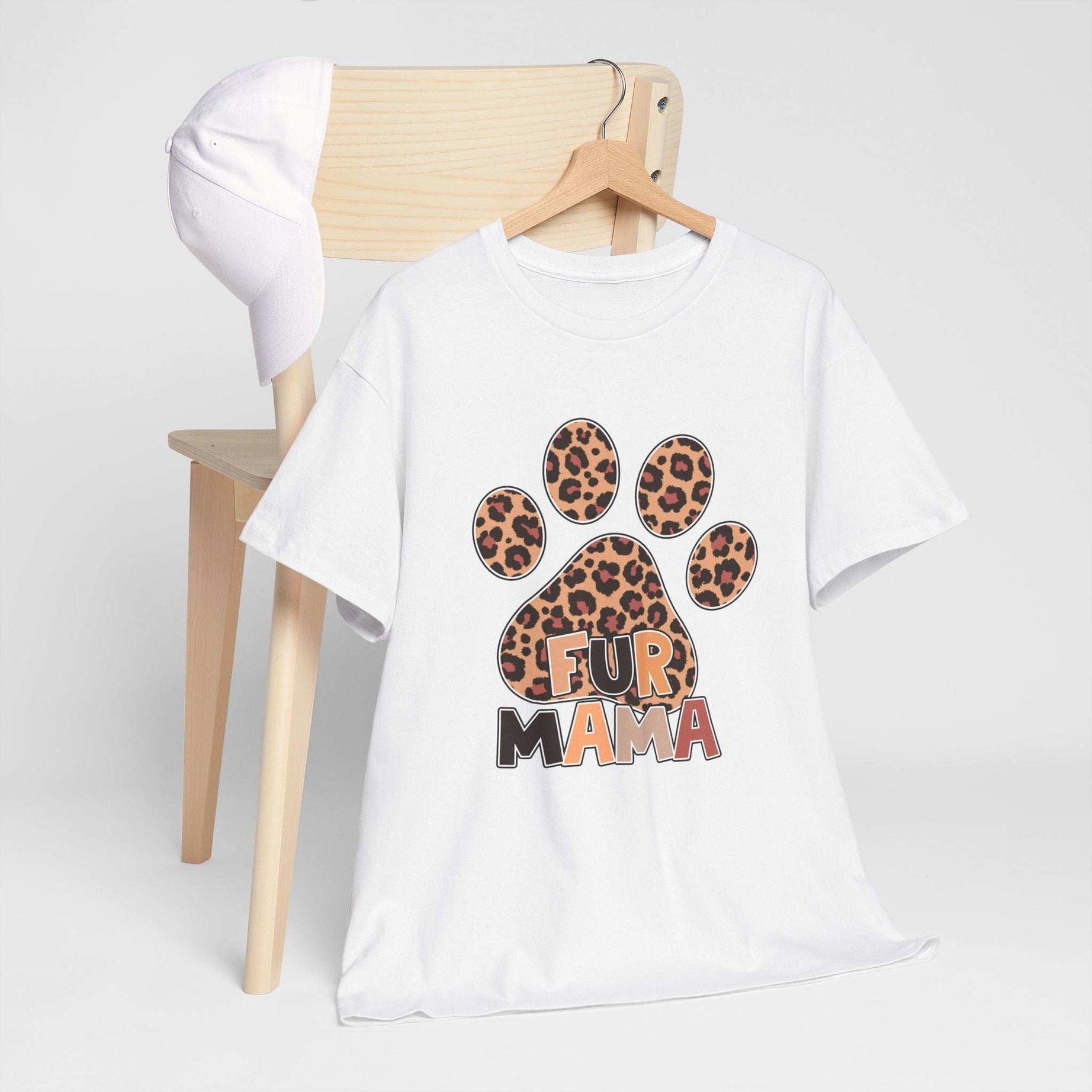 Fur Mama Pet Lover Tee - Heavy Cotton T-Shirt