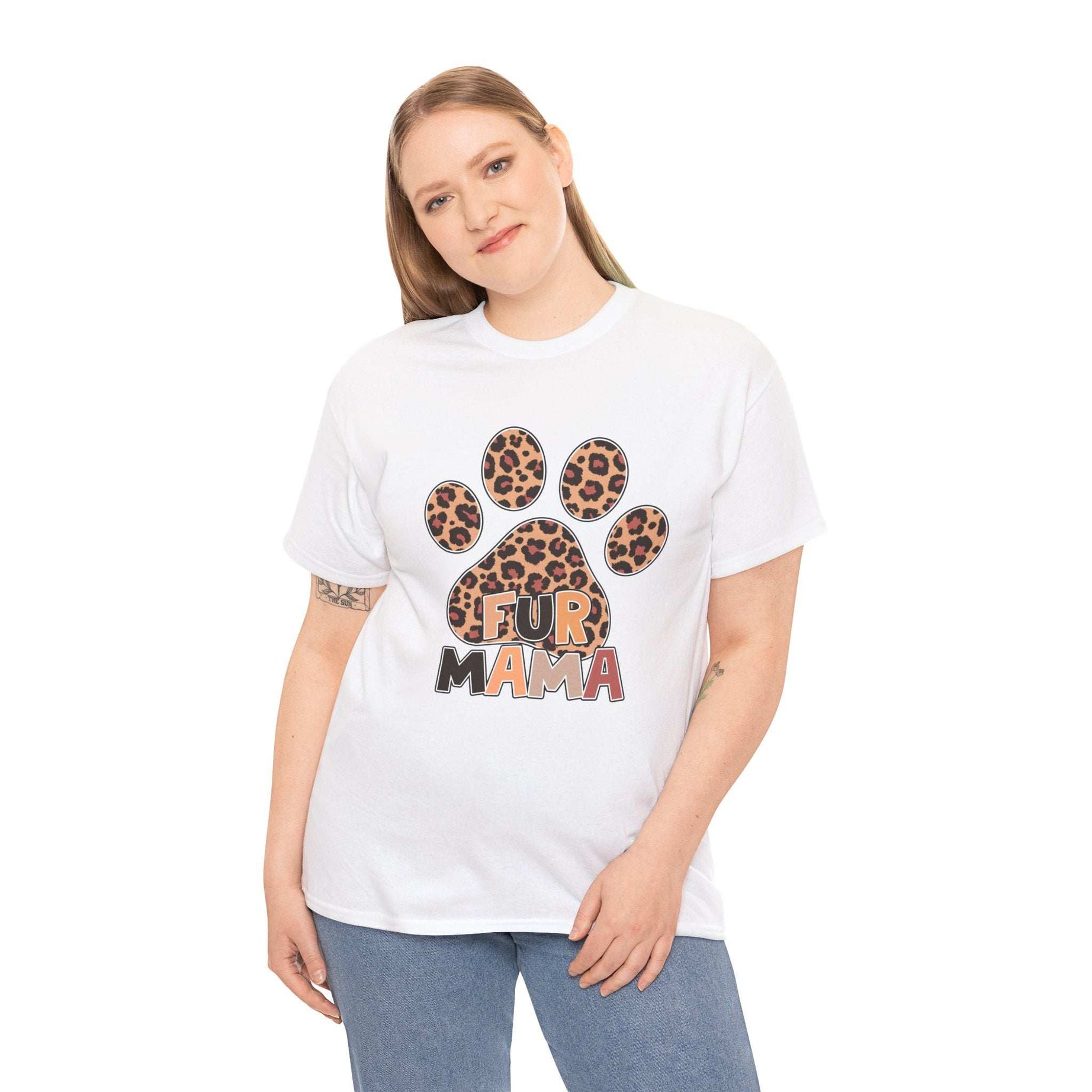 Fur Mama Pet Lover Tee - Heavy Cotton T-Shirt