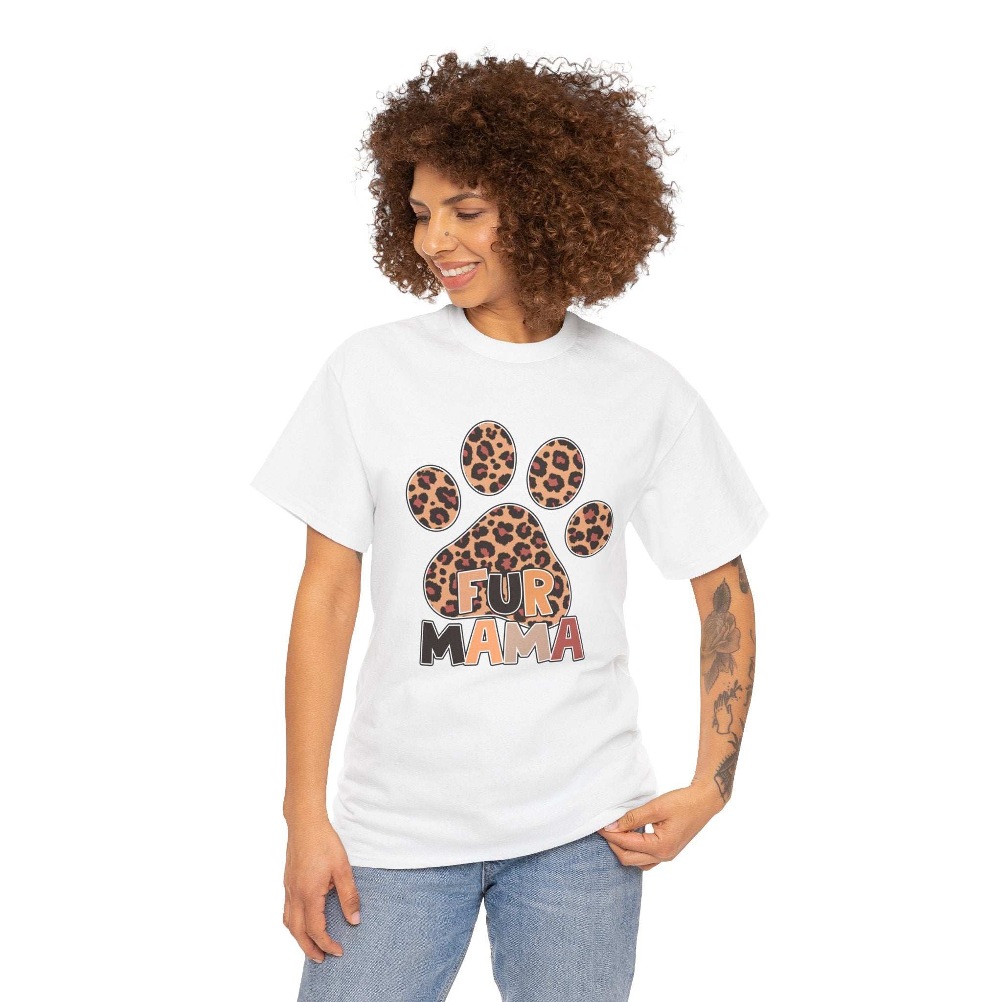 Fur Mama Pet Lover Tee - Heavy Cotton T-Shirt