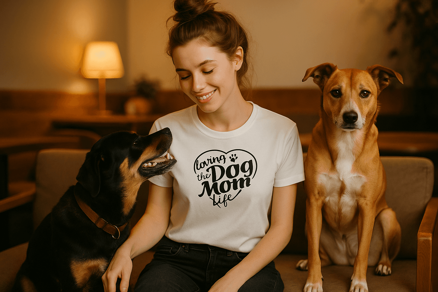 Dog Mom Life T-Shirt - Proud Dog Mother Apparel for All Breeds