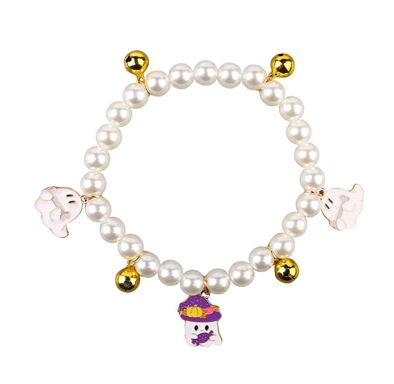 Halloween Cat Collar with Cute Charms