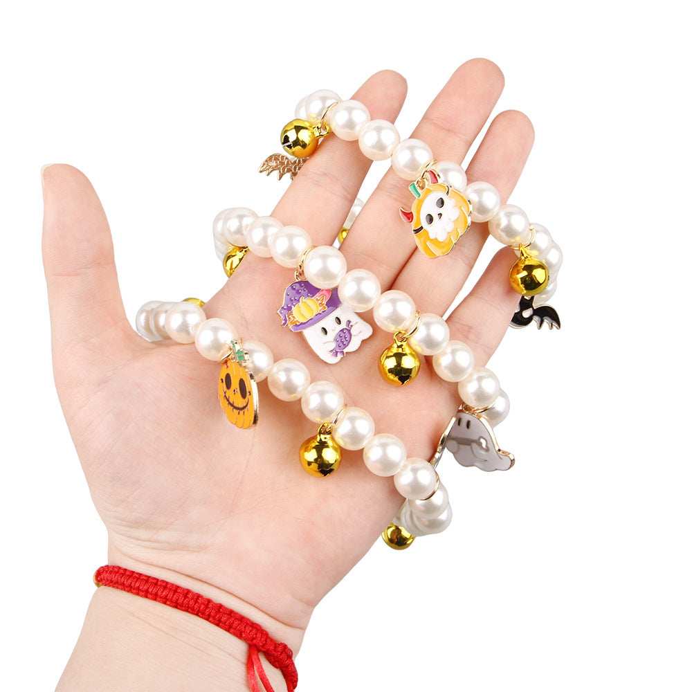 Halloween Cat Collar with Cute Charms