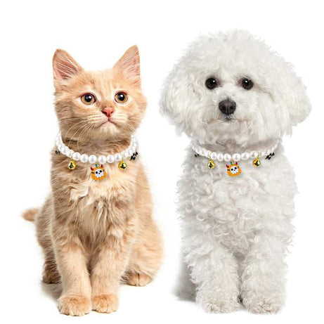 Halloween Cat Collar with Cute Charms