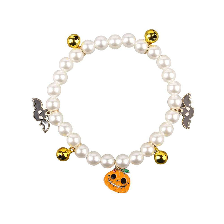 Halloween Cat Collar with Cute Charms