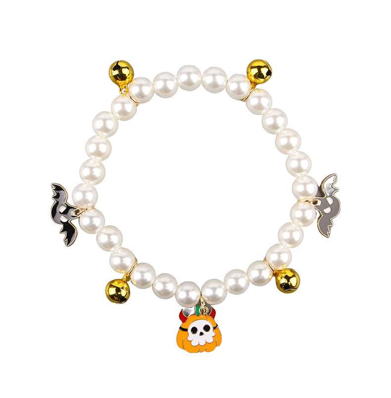 Halloween Cat Collar with Cute Charms