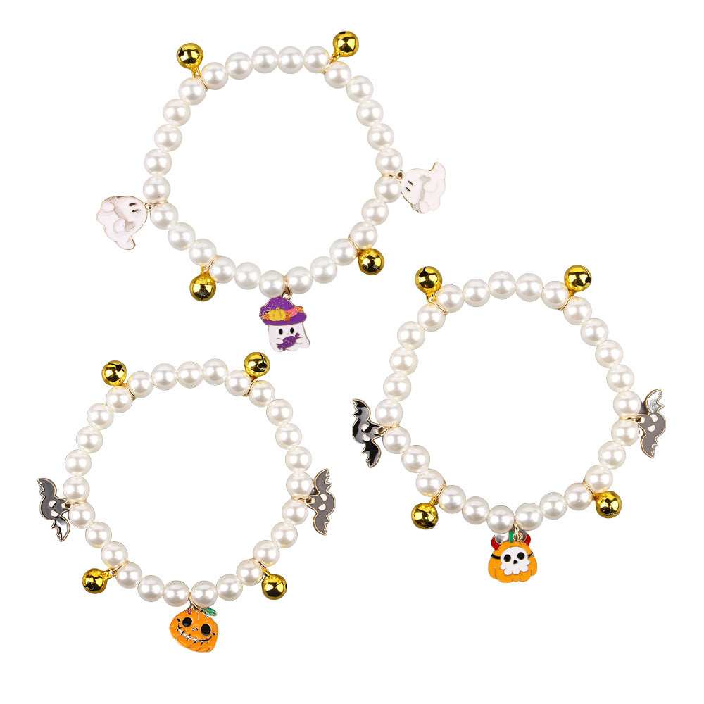 Halloween Cat Collar with Cute Charms