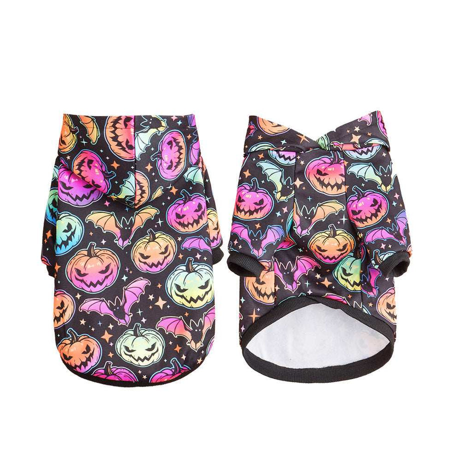 Halloween Pumpkin Pet Hoodie - Adorable Costume Accessory