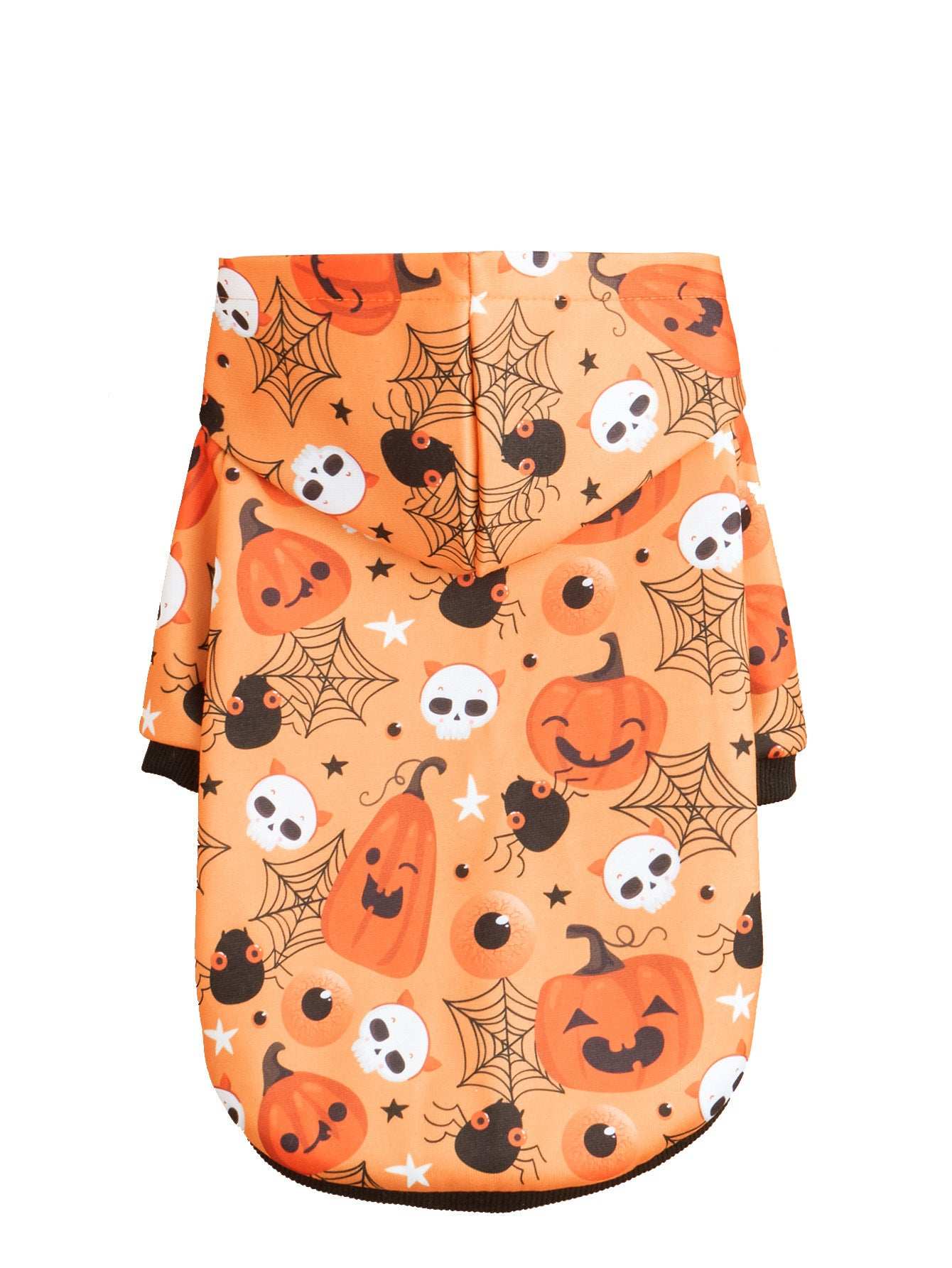 Halloween Pumpkin Pet Hoodie - Adorable Costume Accessory