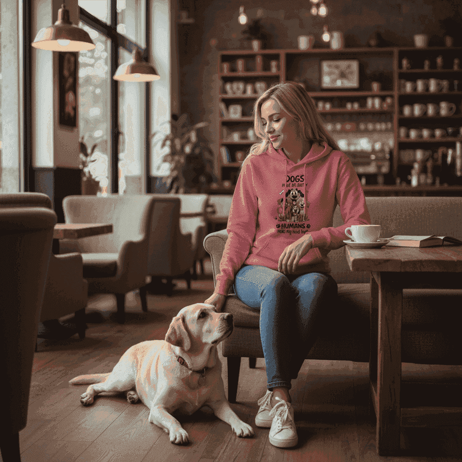 Humans Hurt My Head Hoodie - Funny Pet Lover Sweatshirt