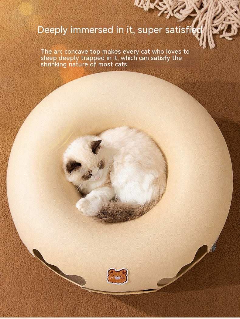 Multi Cat Nest with Hide and Seek Tunnel