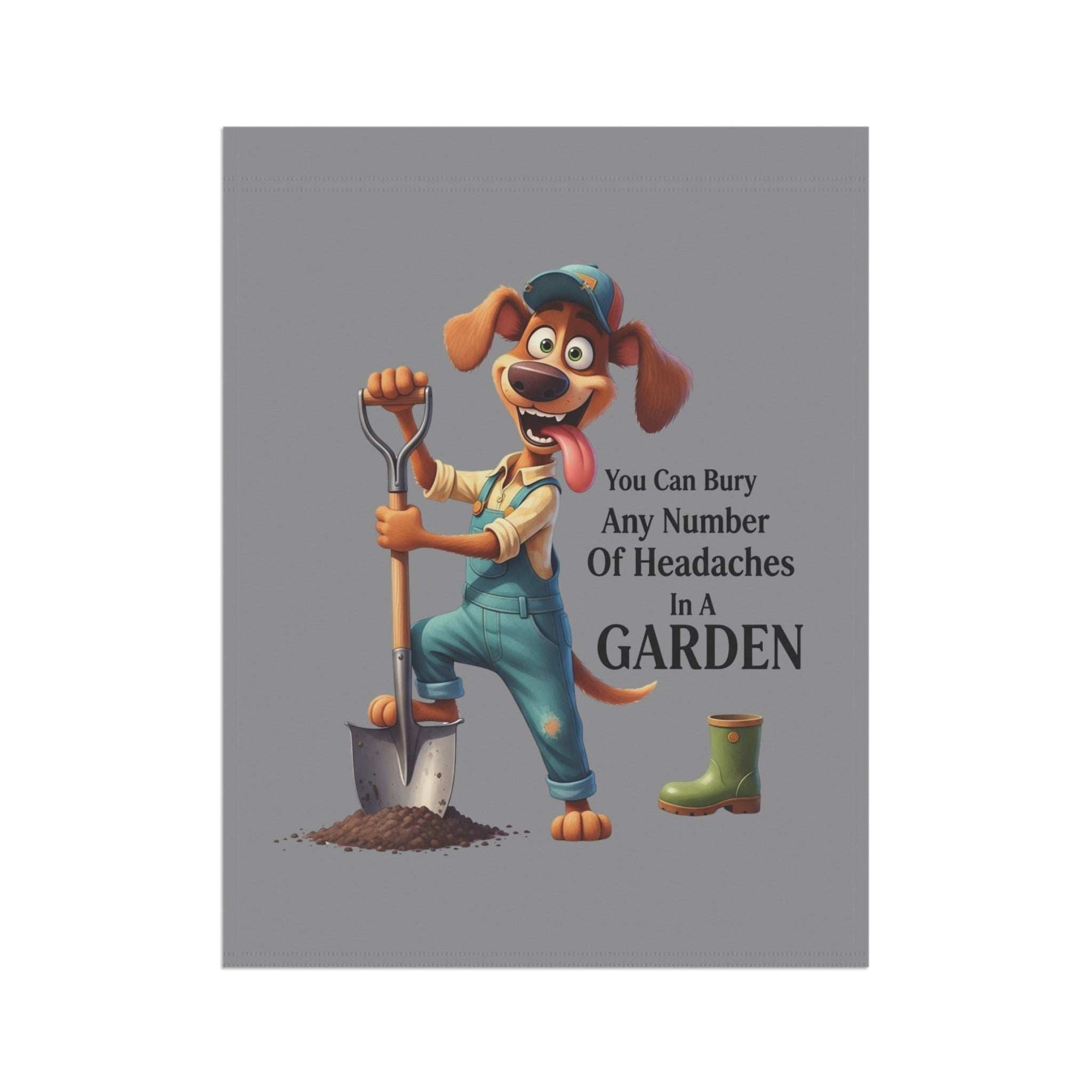 Fun Dog Garden Decor Banner - Dog Theme House Flag