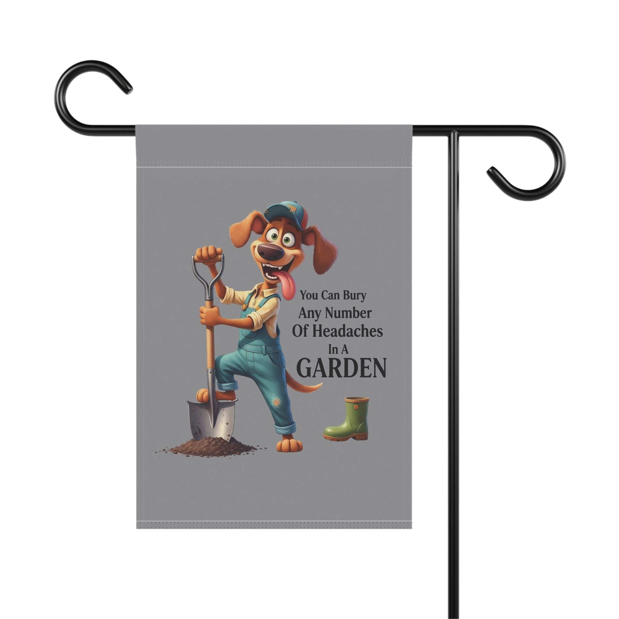 Fun Dog Garden Decor Banner - Dog Theme House Flag