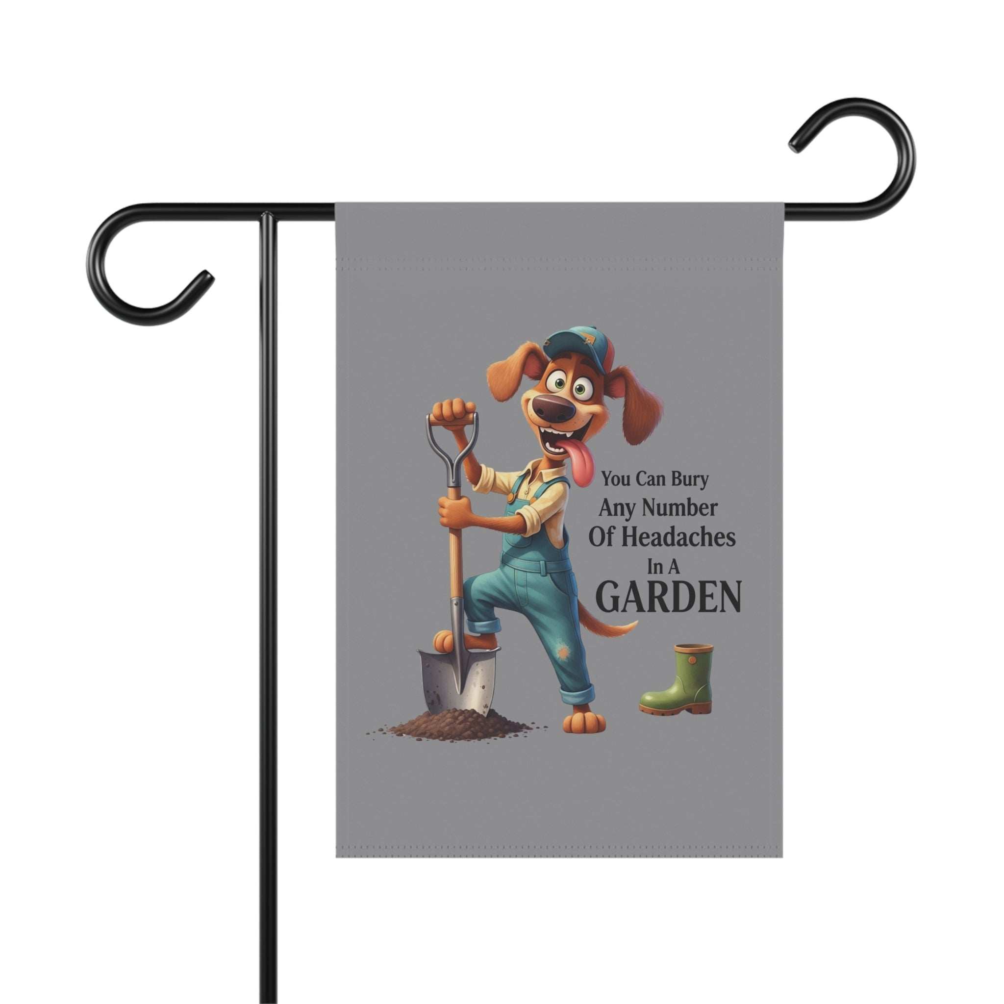 Fun Dog Garden Decor Banner - Dog Theme House Flag
