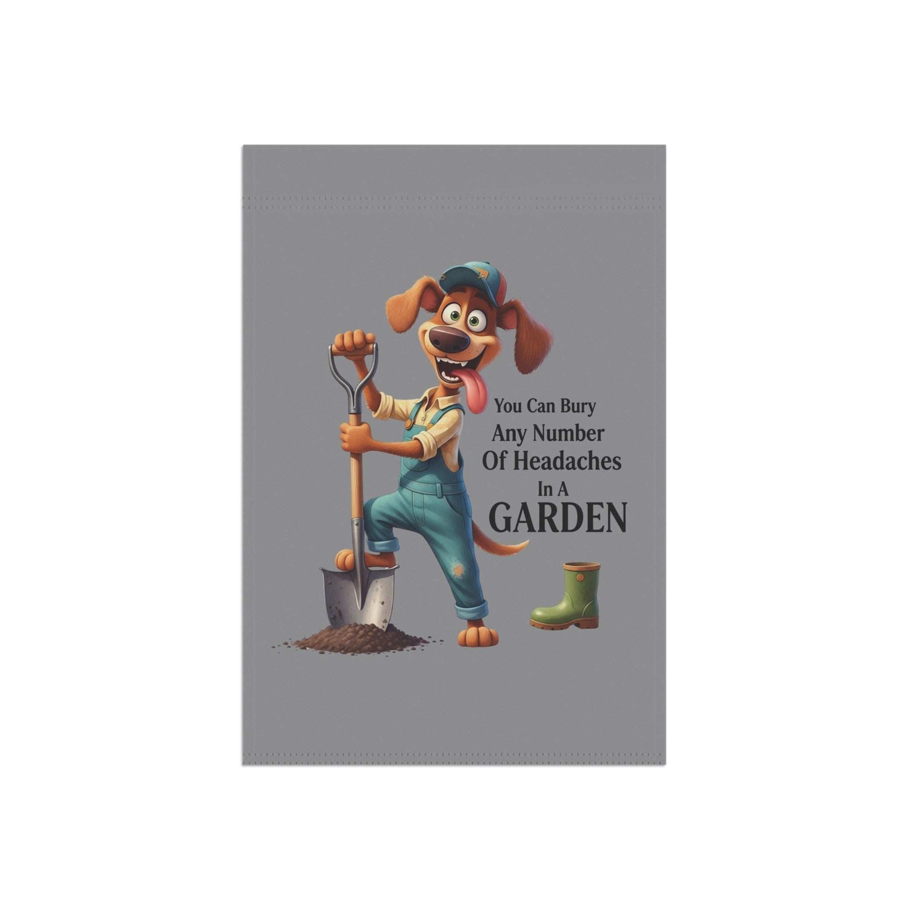 Fun Dog Garden Decor Banner - Dog Theme House Flag