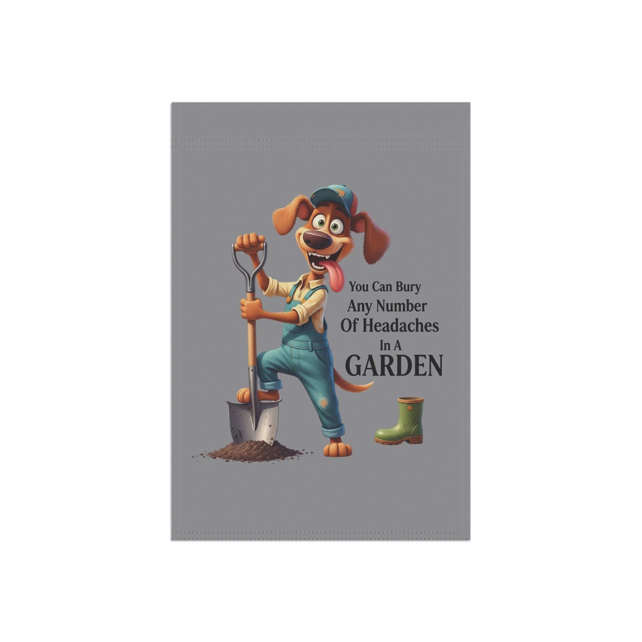 Fun Dog Garden Decor Banner - Dog Theme House Flag