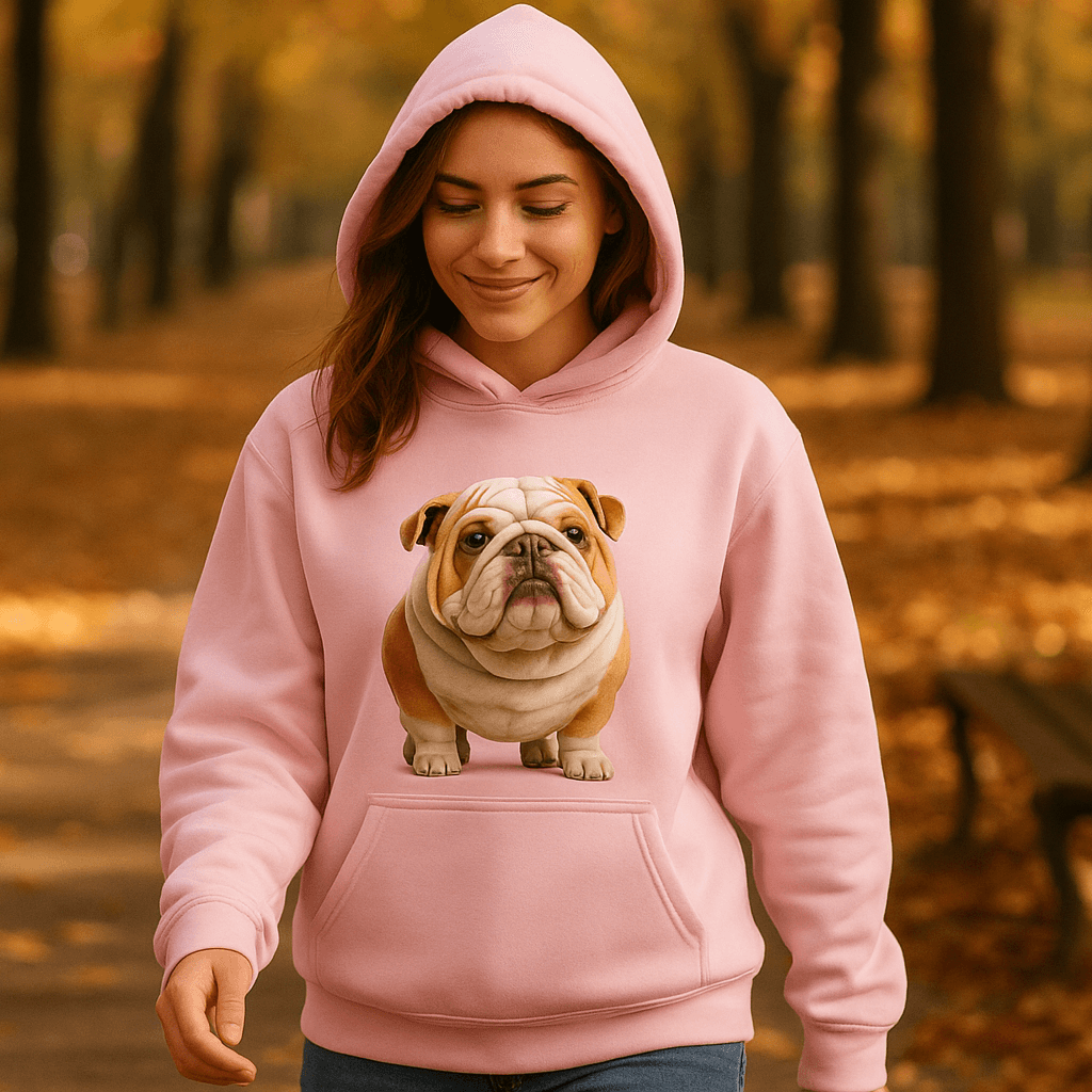 Bulldog Hoodie Sweatshirt - Loyal Companion Comfort