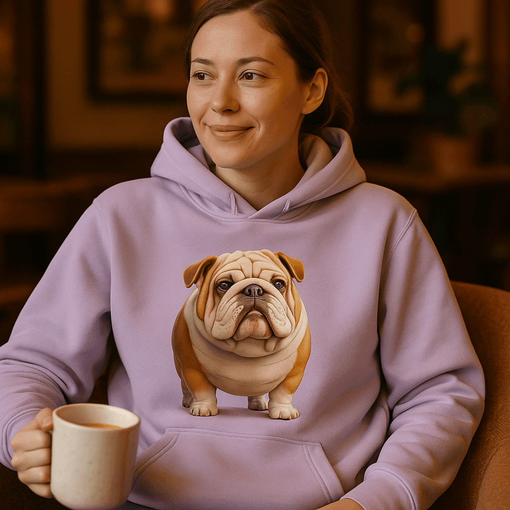 Bulldog Hoodie Sweatshirt - Loyal Companion Comfort