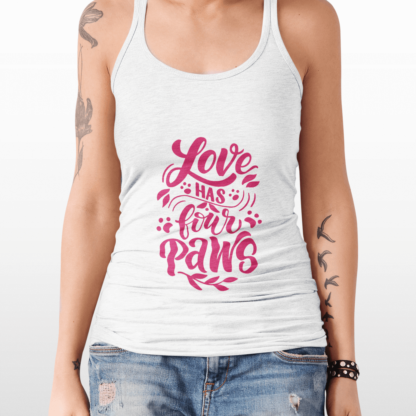 Love Has Four Paws Fun Pet Tank Top
