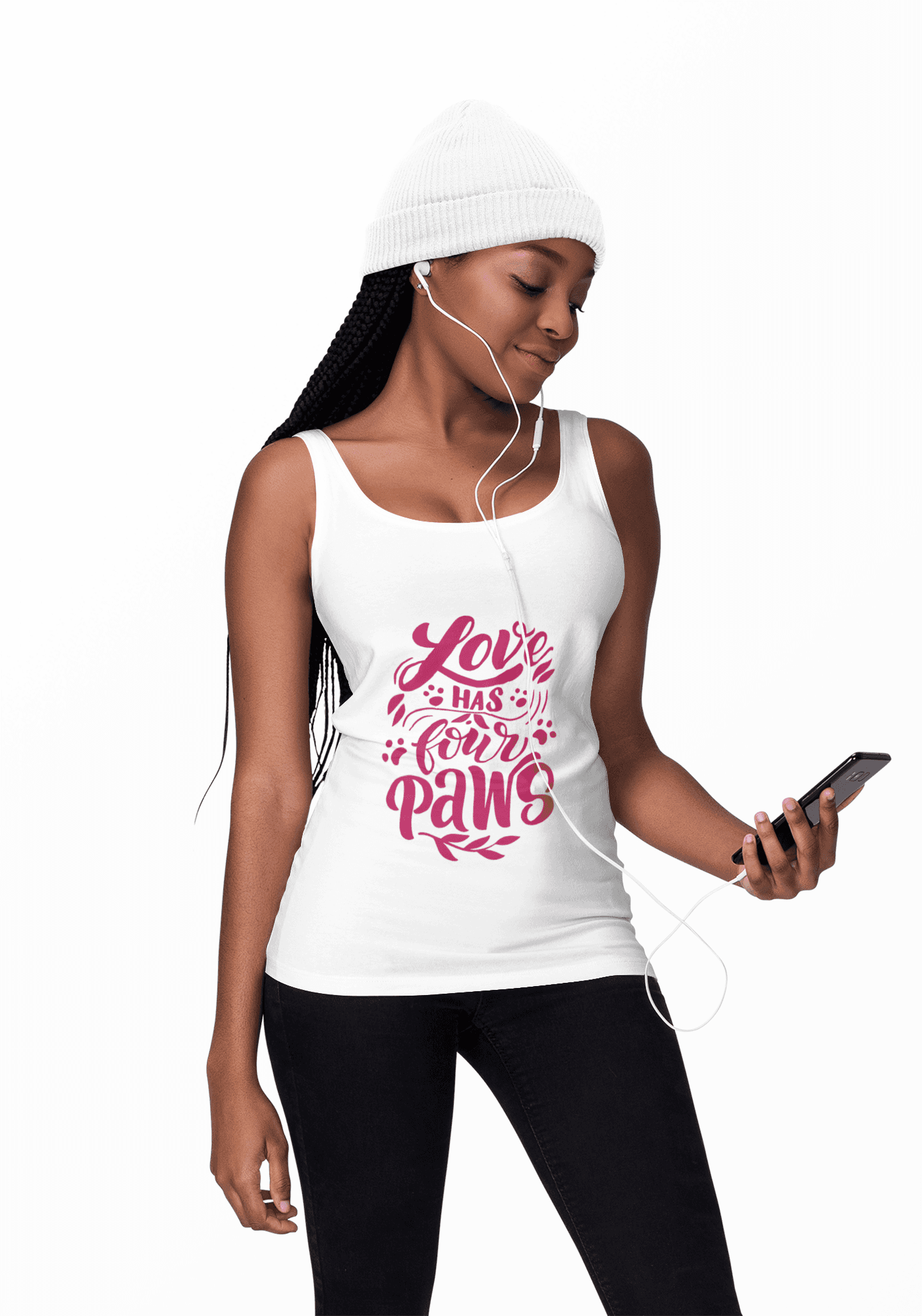 Love Has Four Paws Fun Pet Tank Top
