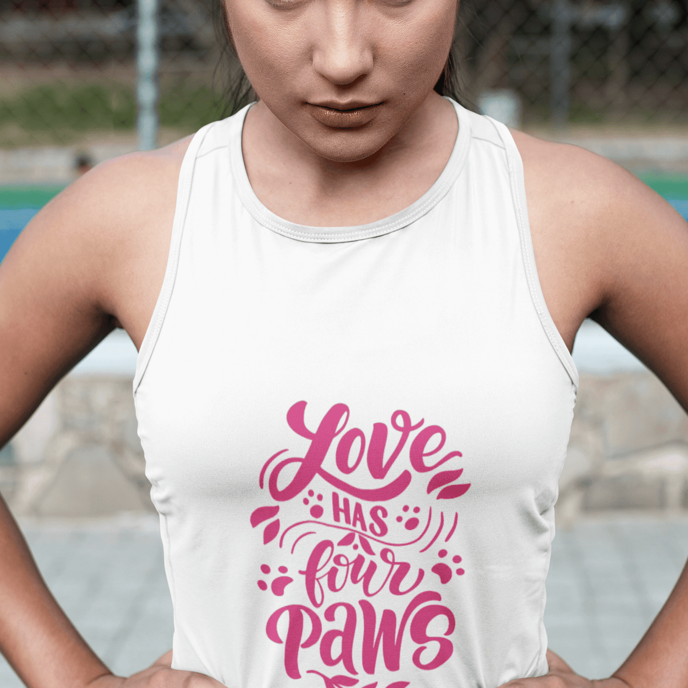 Love Has Four Paws Fun Pet Tank Top