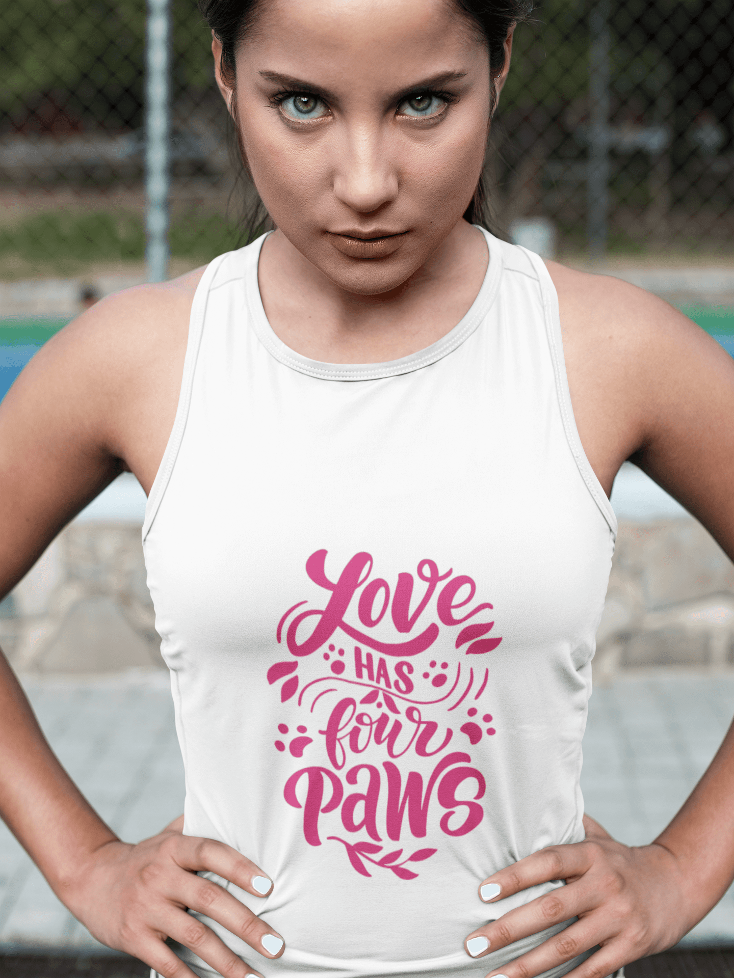 Love Has Four Paws Fun Pet Tank Top