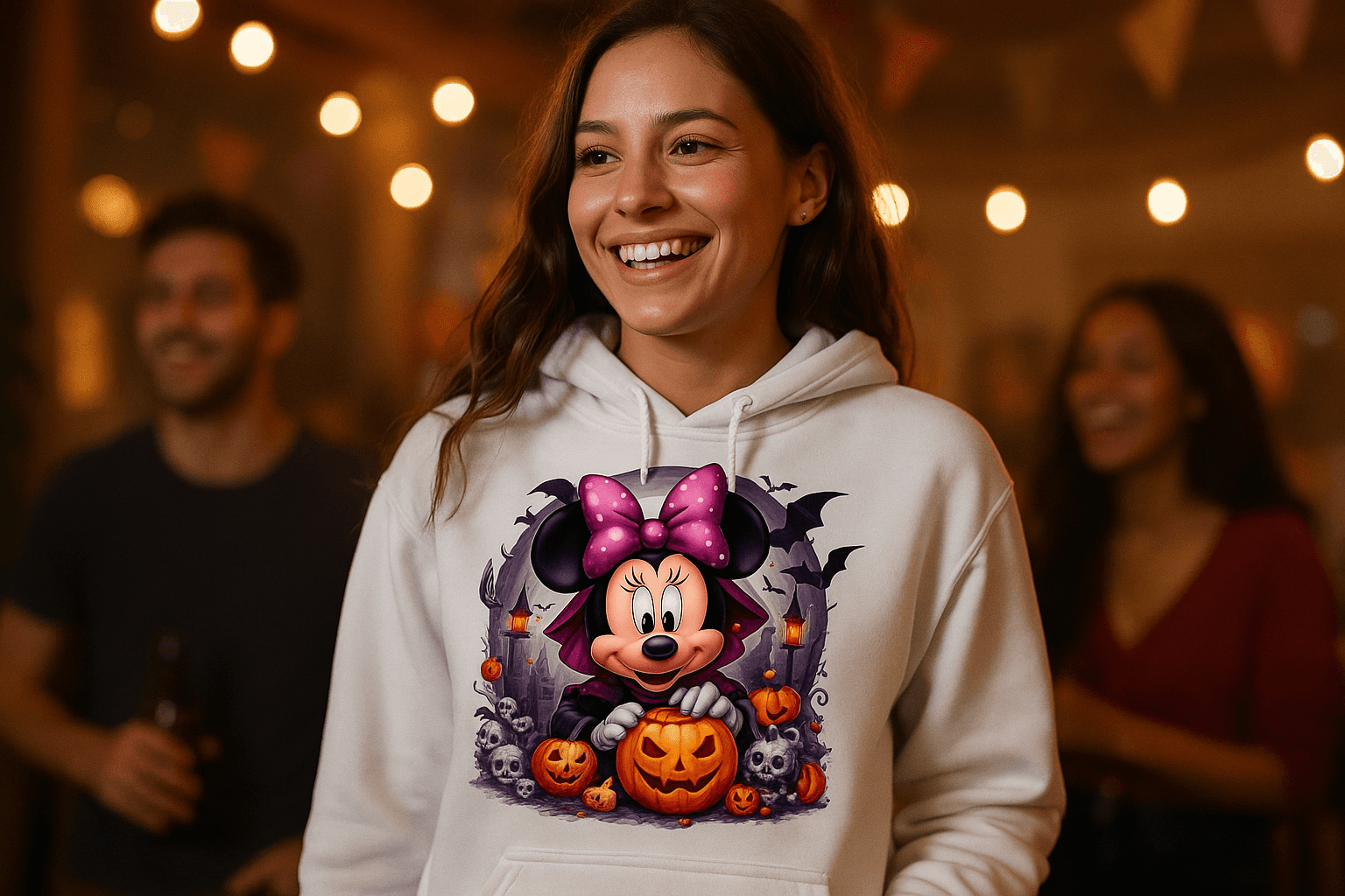 Minnie Mouse Fortune Teller Hoodie Sweatshirt - Disney Magic