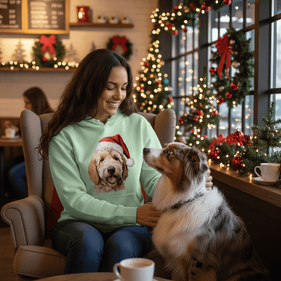 Goldendoodle Holiday Hoodie for Dog Lovers - Cozy Festive Gift
