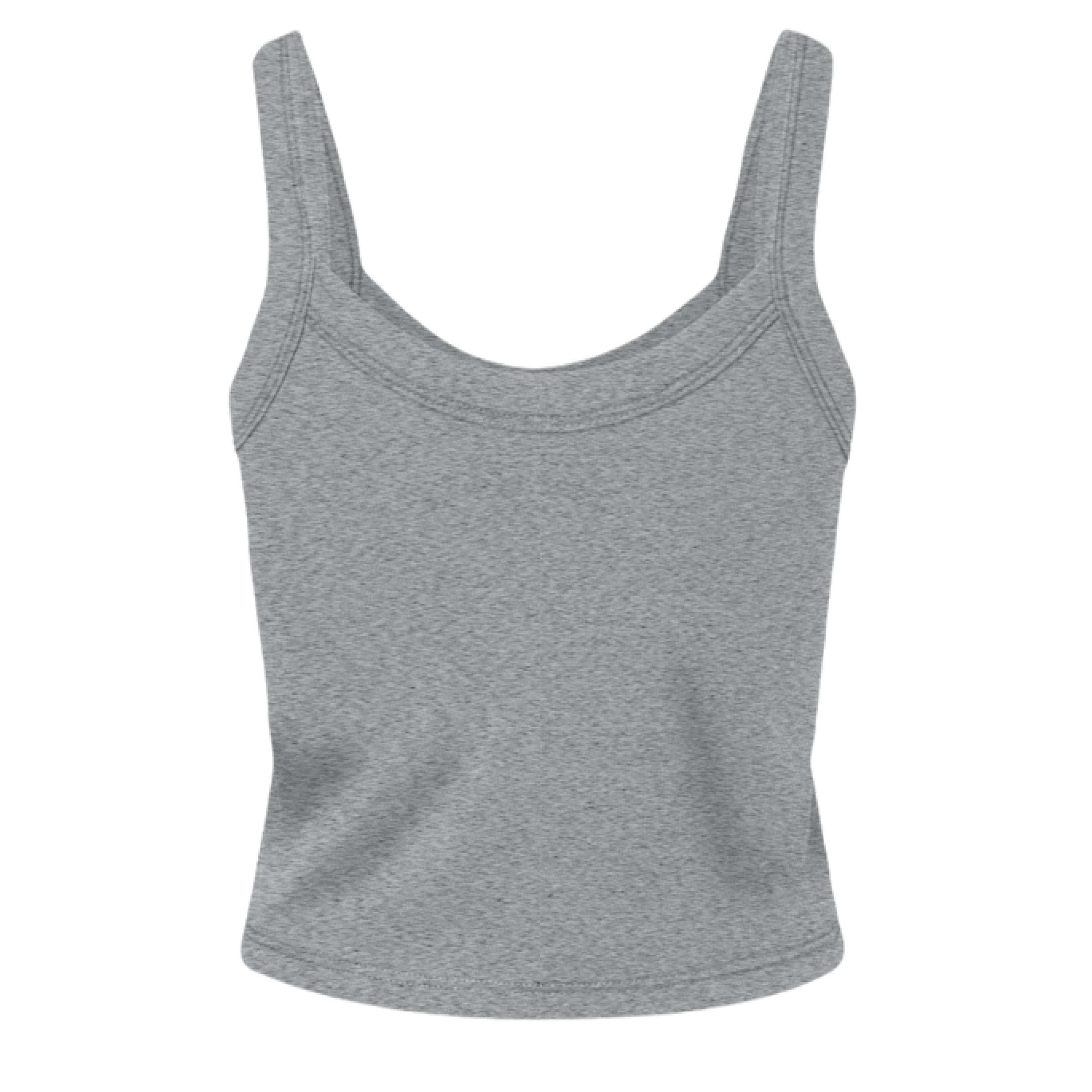 Did Somebody Say Treats Cropped Tank Top - Cute Dog Lover Pet Parent Crop Top