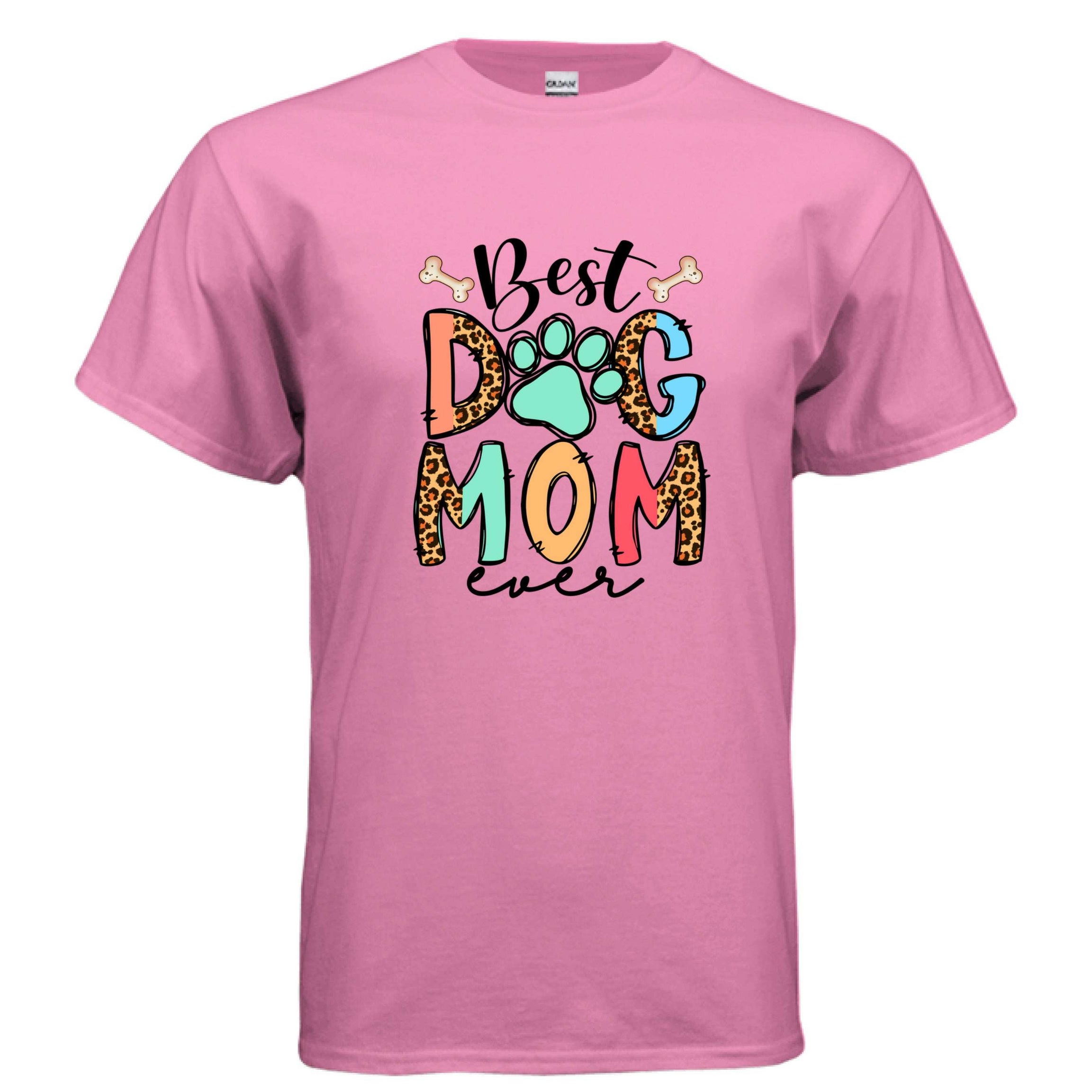 Best Dog Mom Ever Pet T-shirt - Premium Dog Lover Tee for Proud Pet Parents