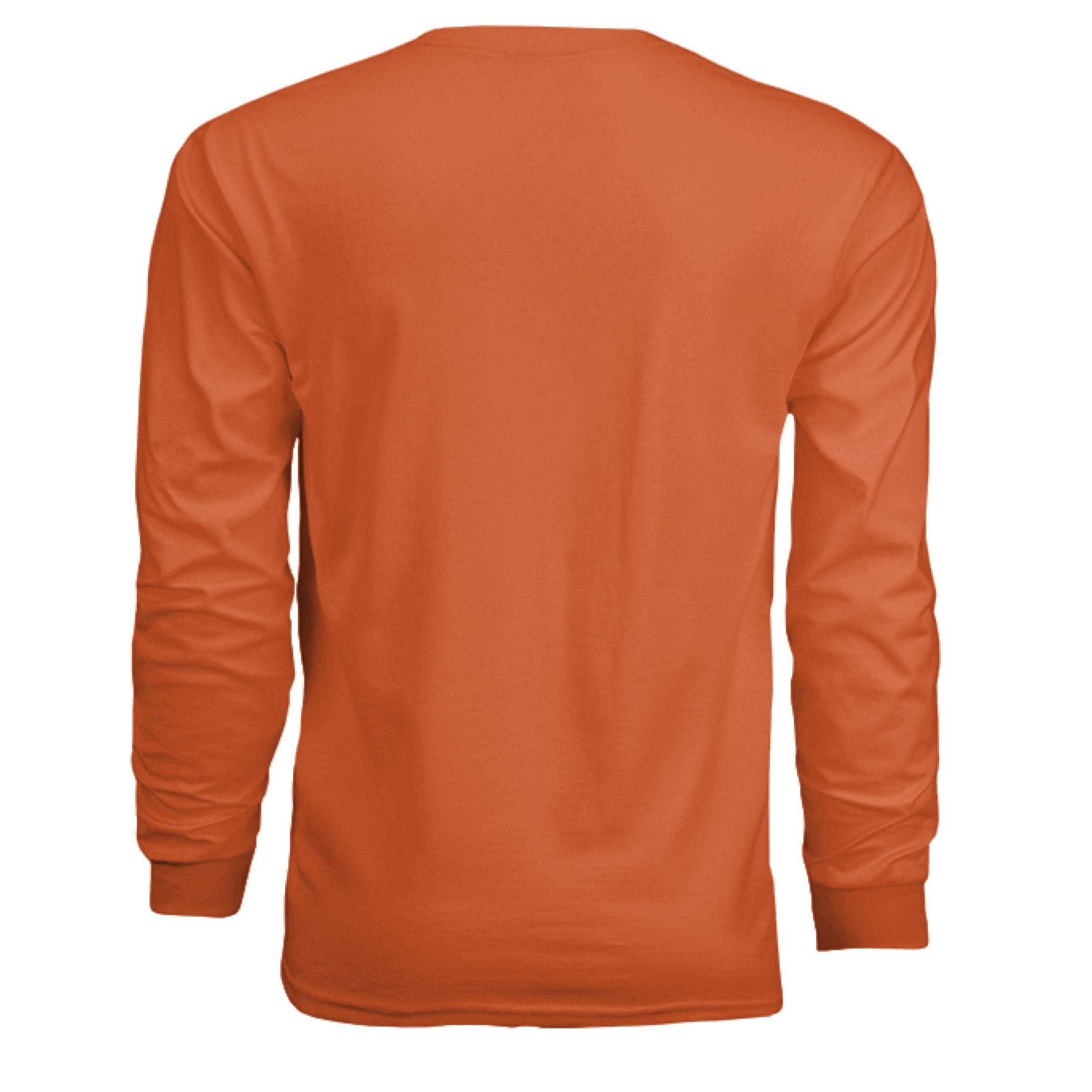 Read More Books Cute Ghost Orange Long Sleeve Shirt - Bookworm Halloween Tee