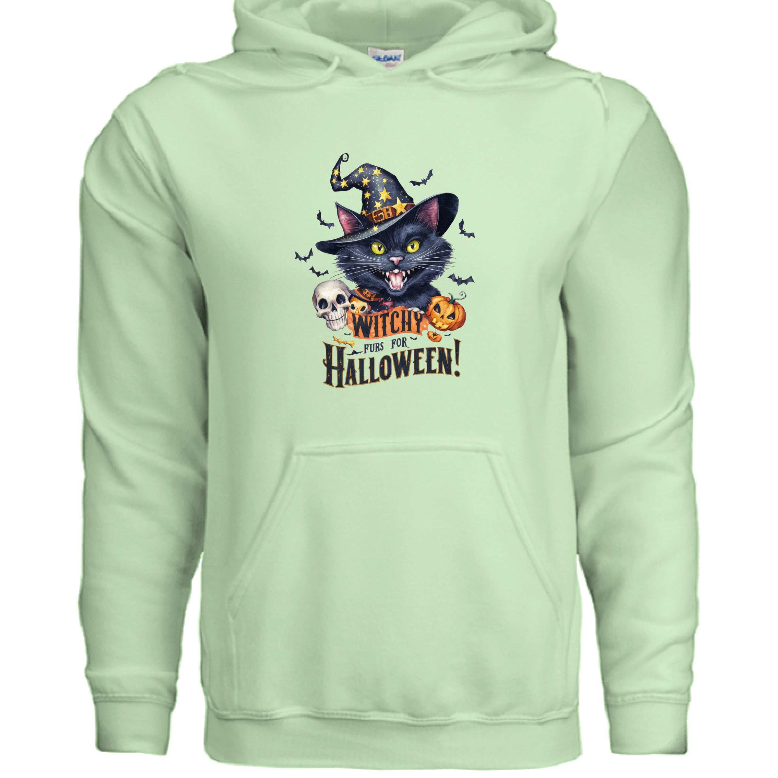 Witchy Halloween Hoodie - Mystical Spooky Season Sweatshirt for Witches