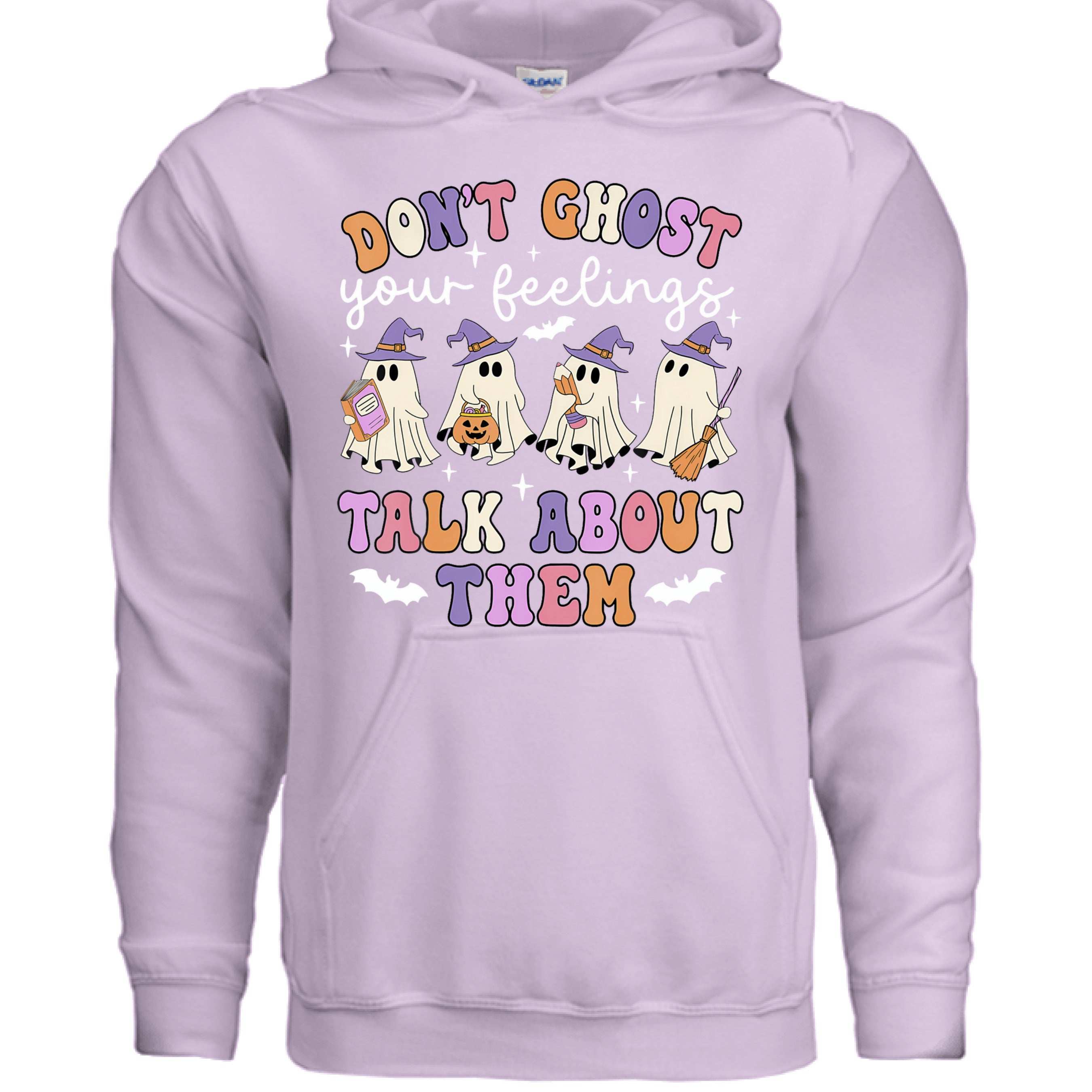 Don't Ghost Feelings Talk About Them Sweatshirt - Mental Health Awareness Hoodie