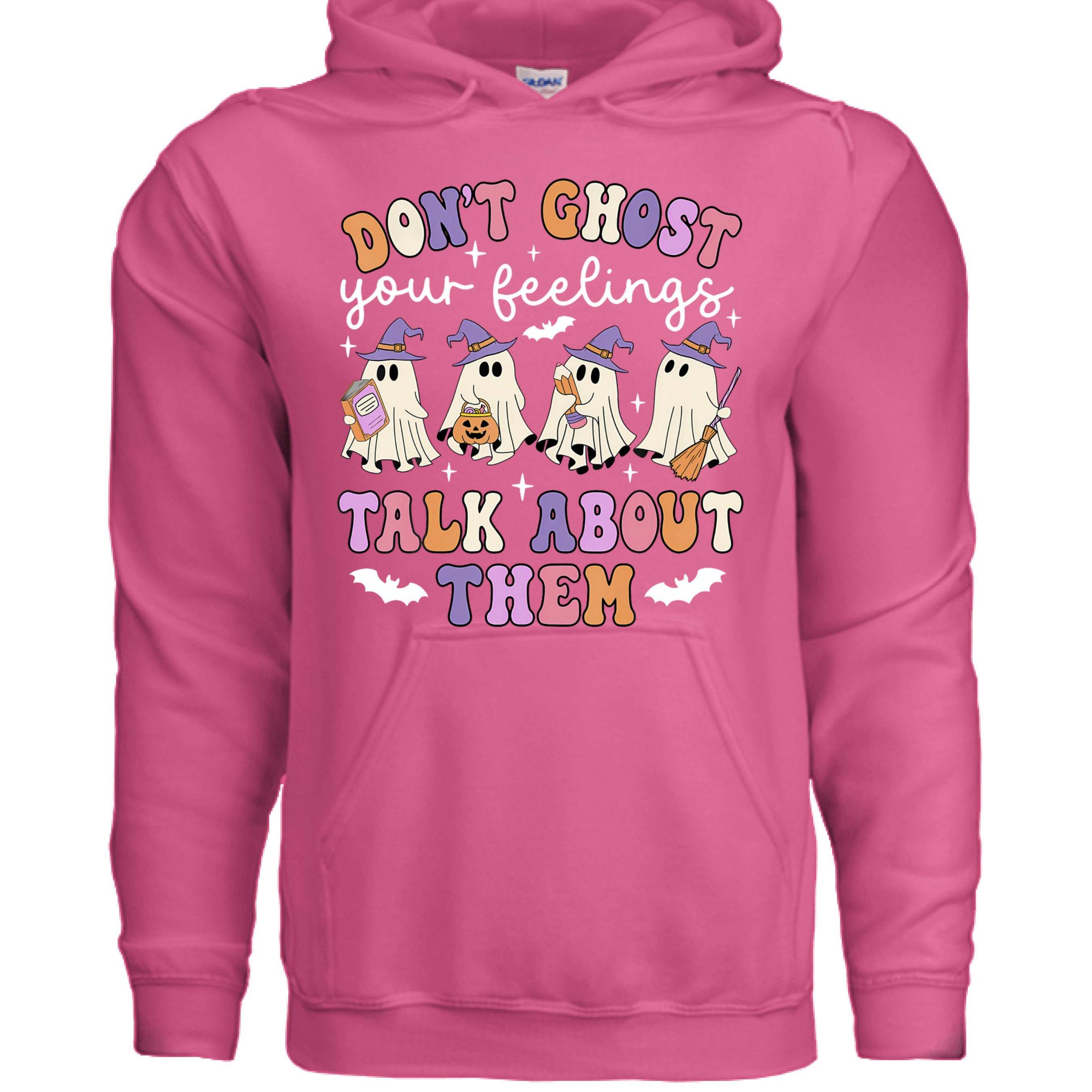 Don't Ghost Feelings Talk About Them Sweatshirt - Mental Health Awareness Hoodie