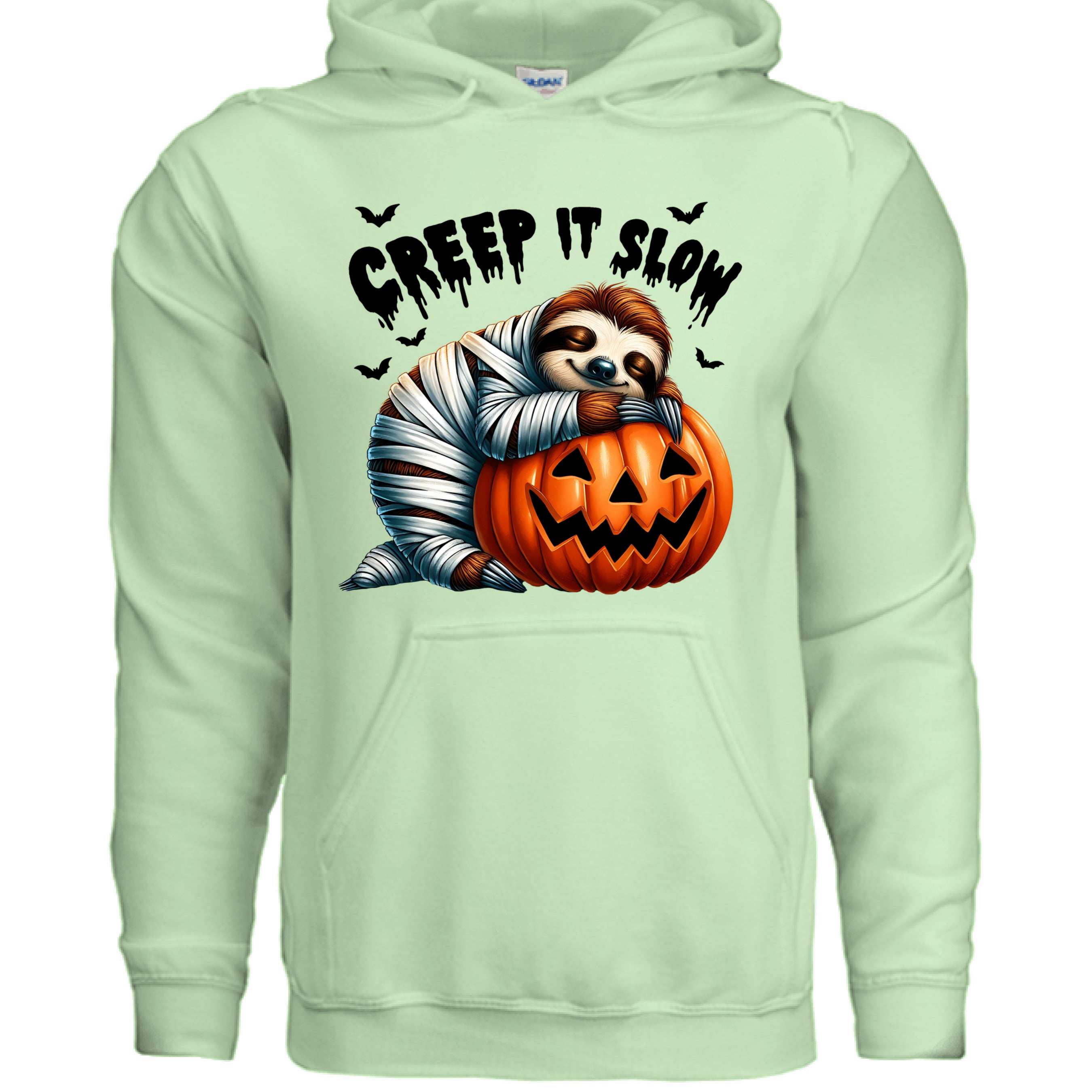 Cute Sloth Pumpkin Halloween Hoodie - Cozy Fall Sweatshirt