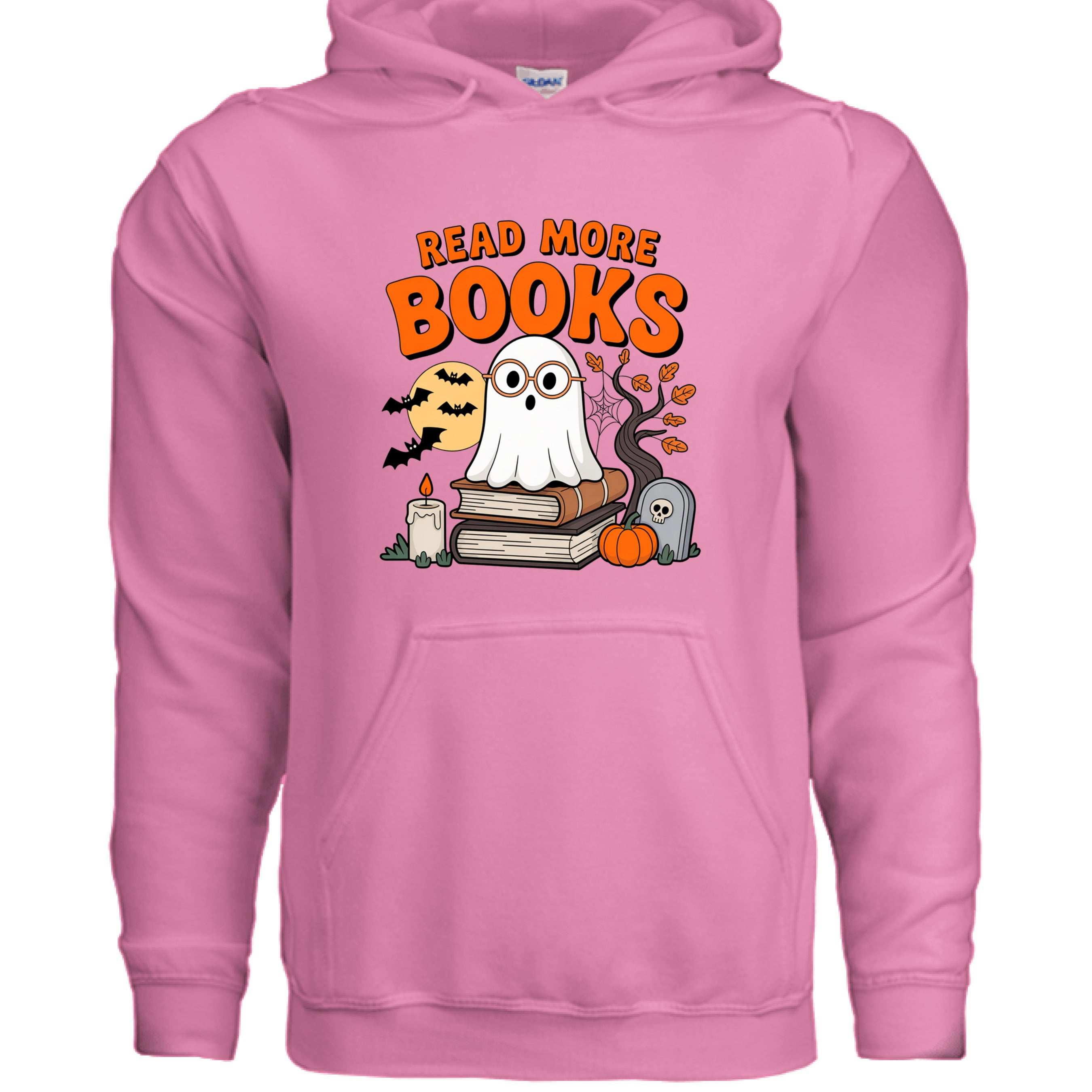 Halloween Cute Ghost Read More Books Hoodie Sweatshirt