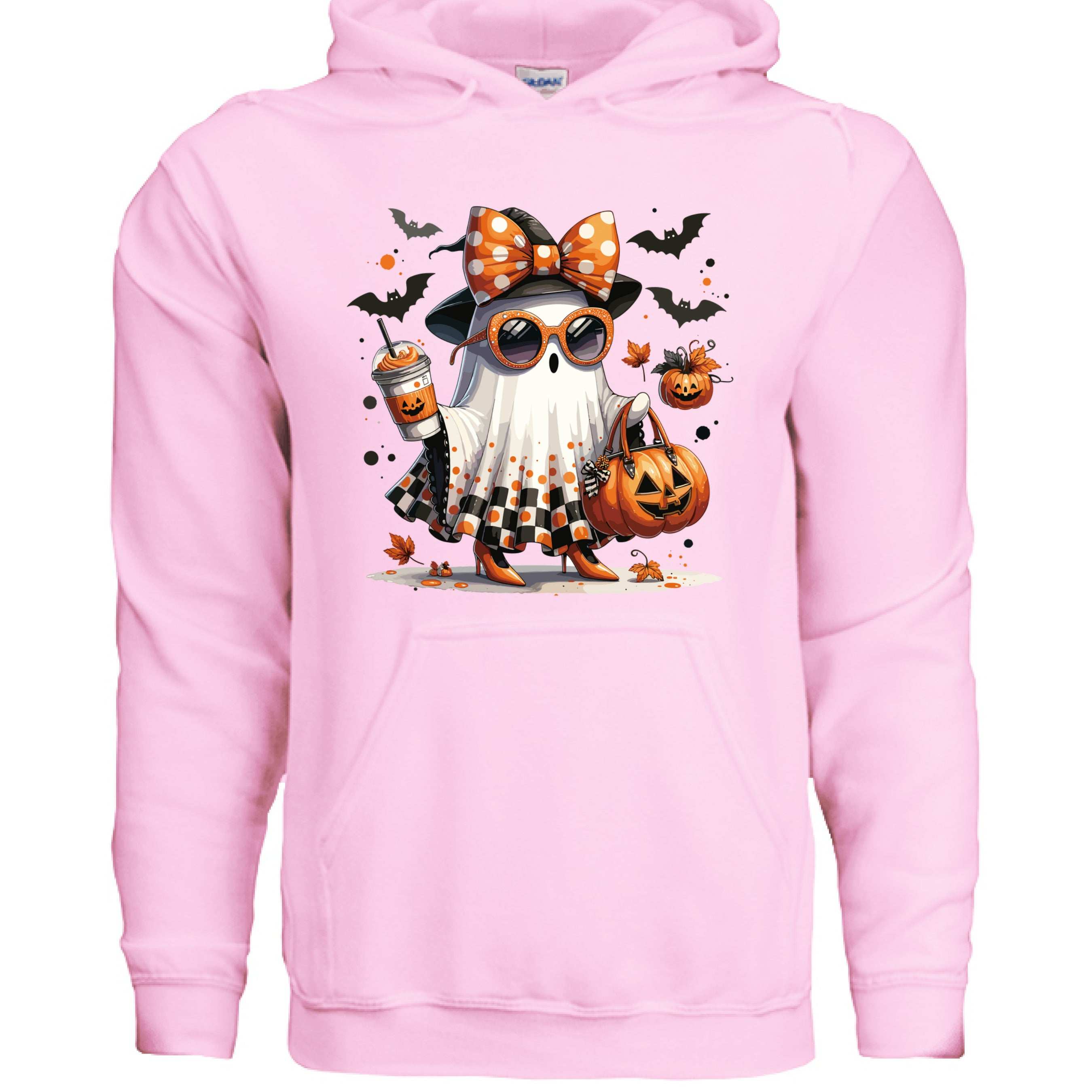 Cute Ghost Halloween Hoodie - Trick or Treat Sweatshirt