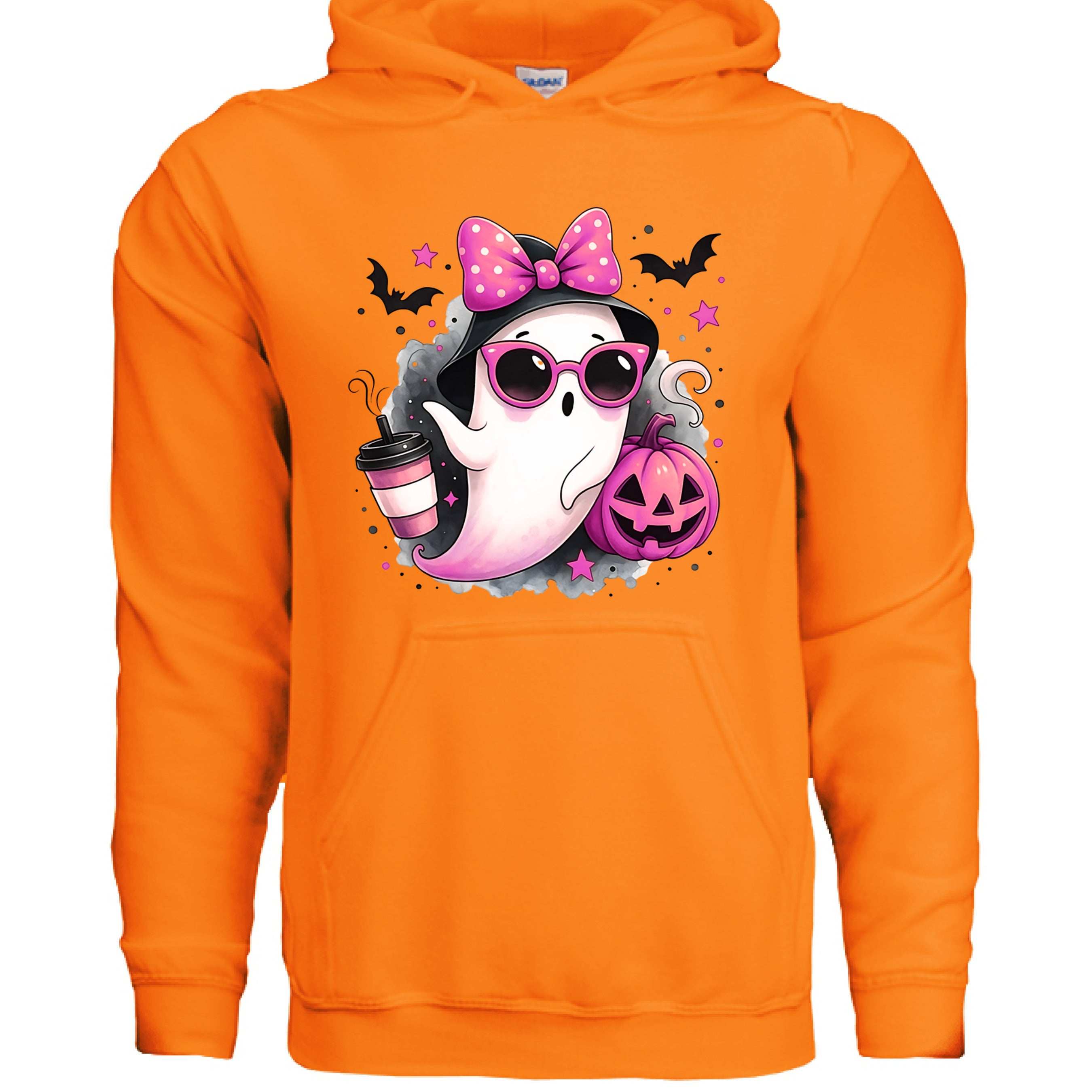 Adorable Ghost Halloween Hoodie - Cute Spooky Sweatshirt