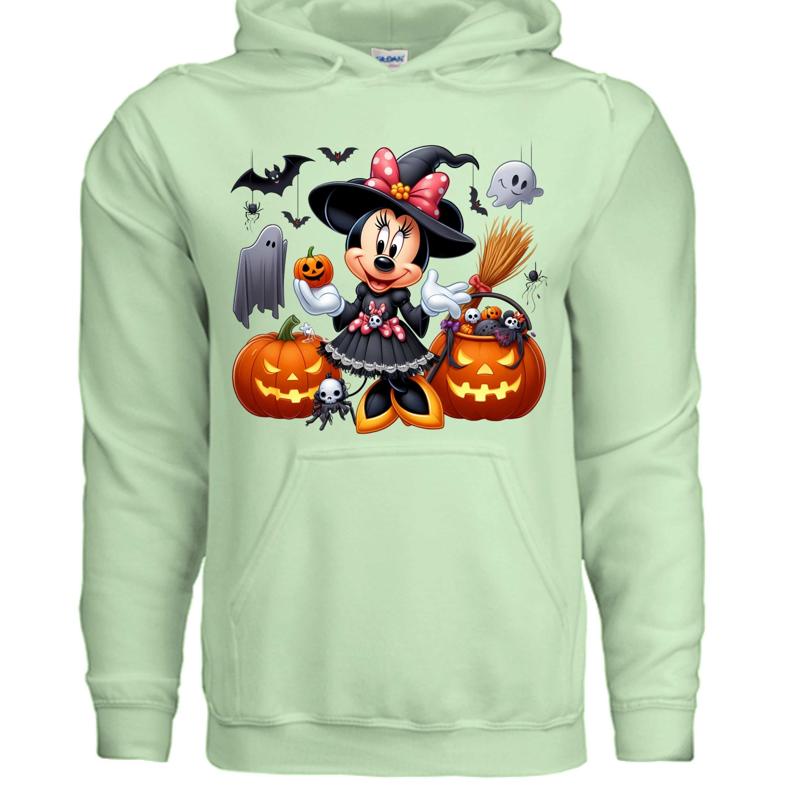 Minnie Mouse Pumpkin Hoodie Sweatshirt - Disney Fall Style