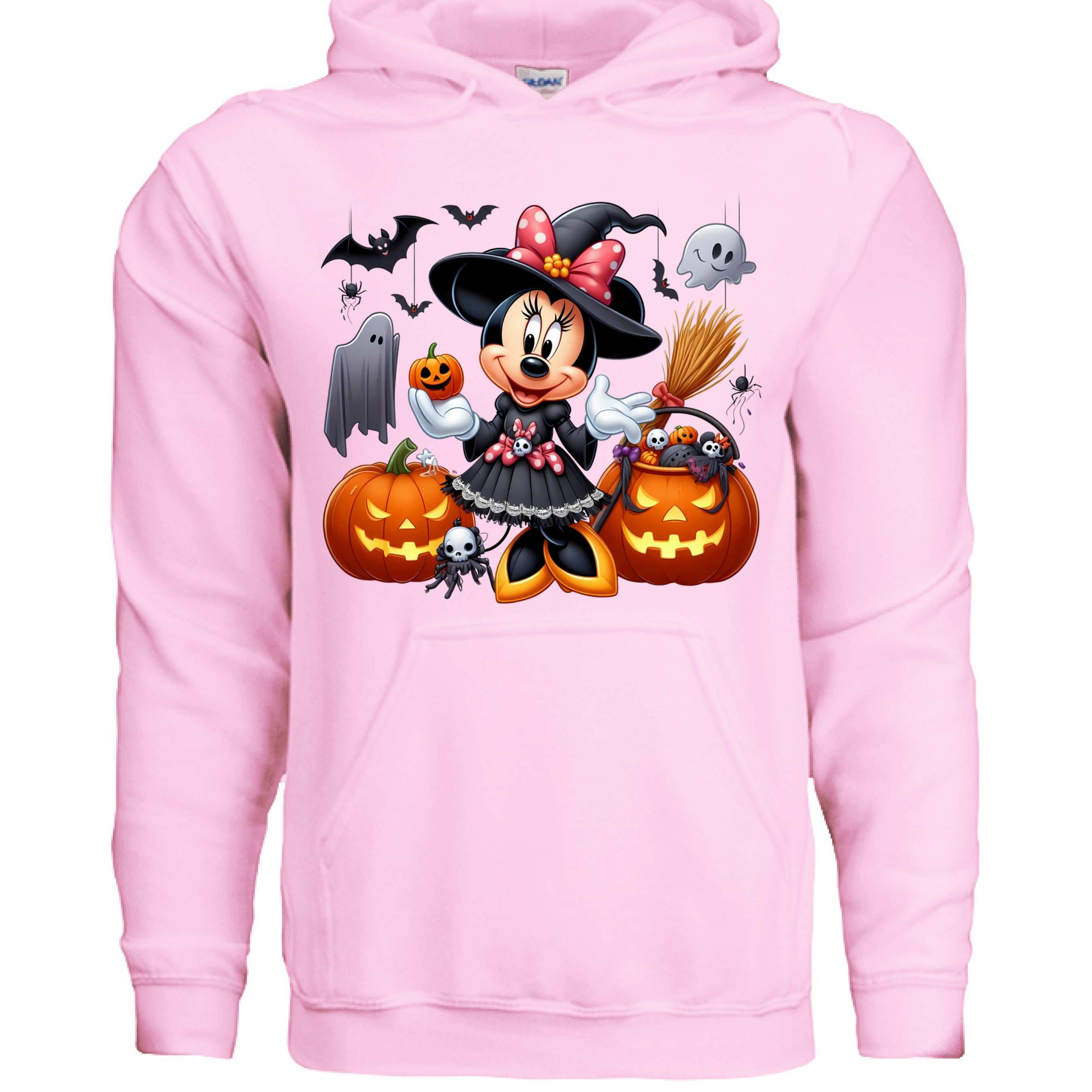 Minnie Mouse Pumpkin Hoodie Sweatshirt - Disney Fall Style