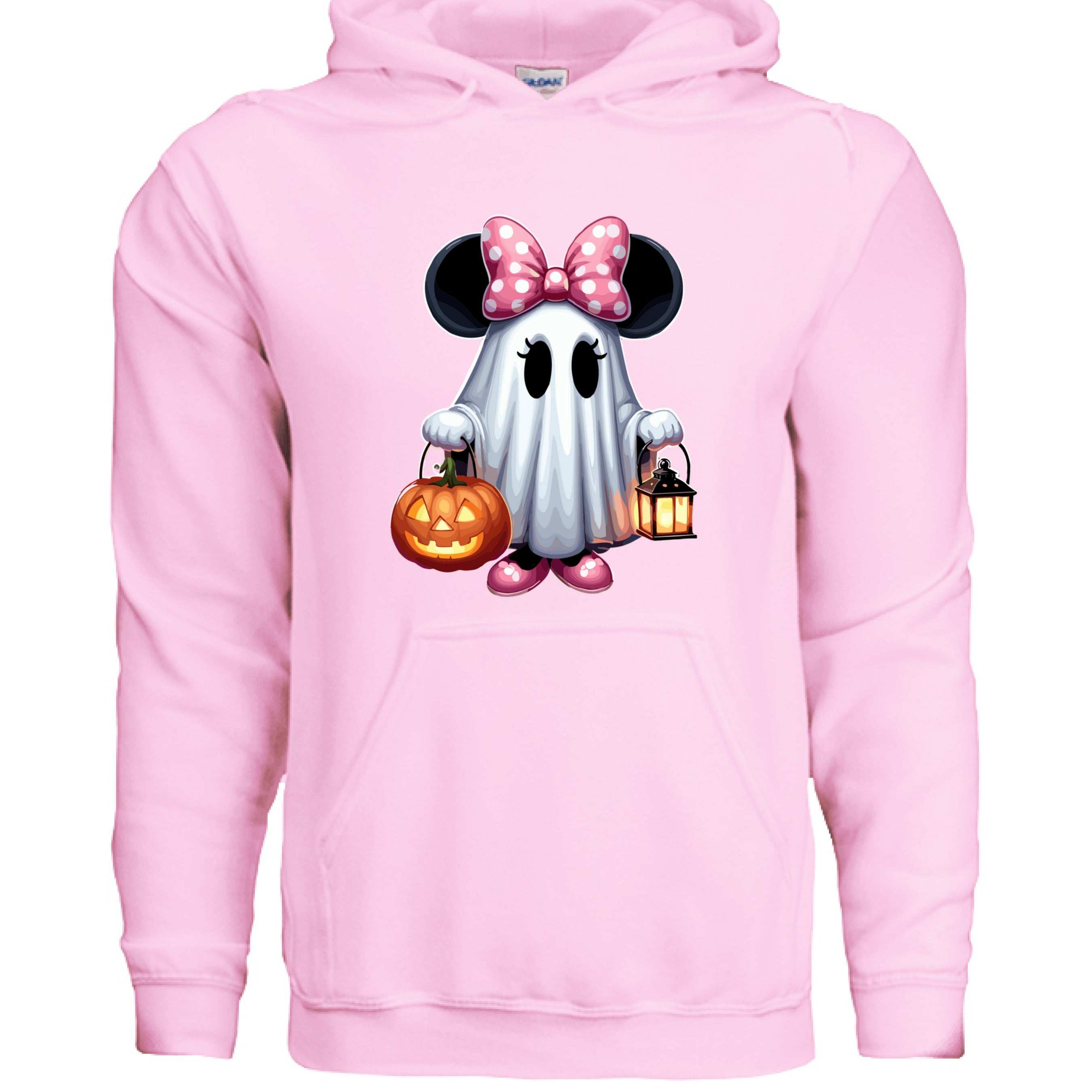 Cute Minnie Mouse Ghost Hoodie Sweatshirt - Disney Halloween