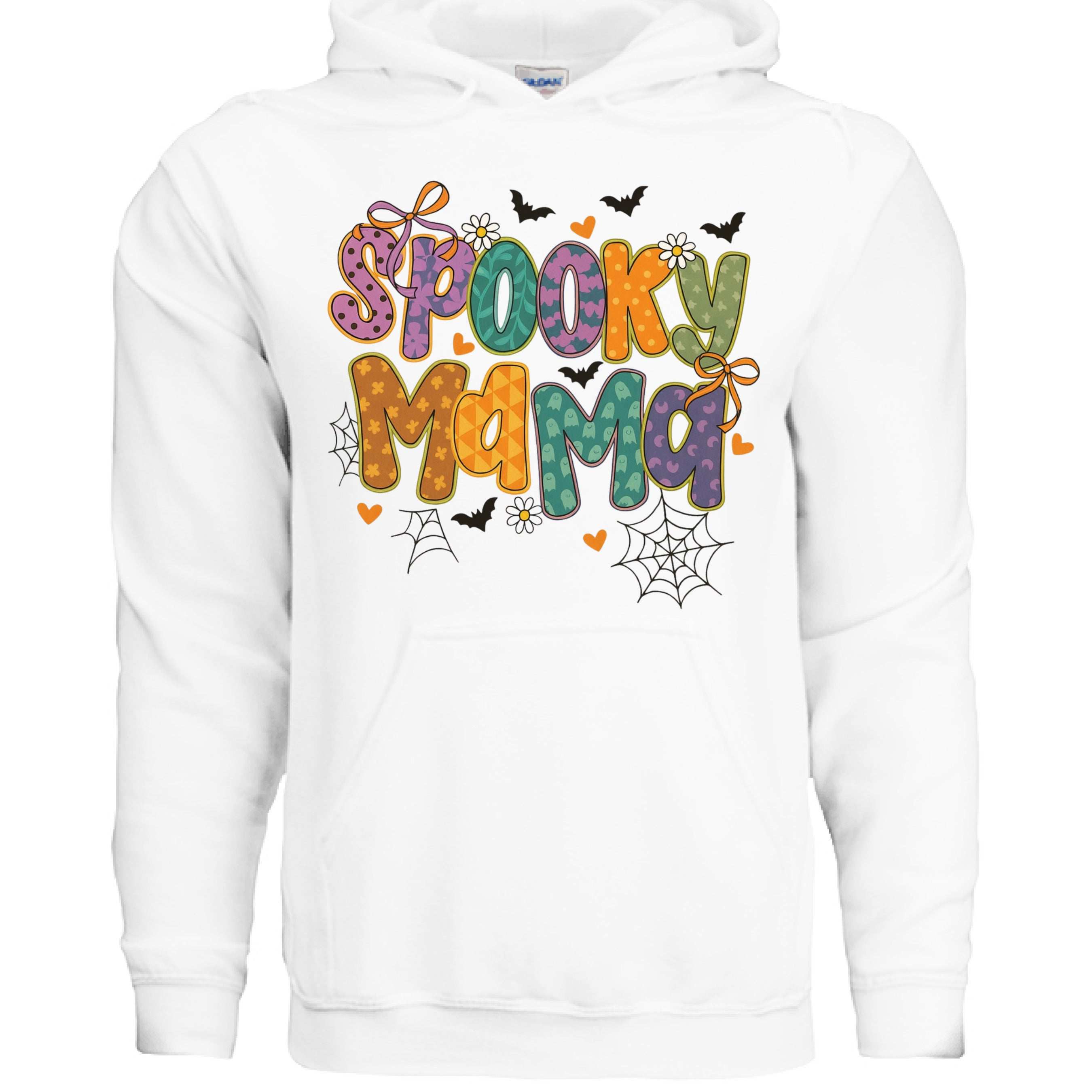 Halloween Spooky Mama Hoodie Sweatshirt - Mom Halloween Style