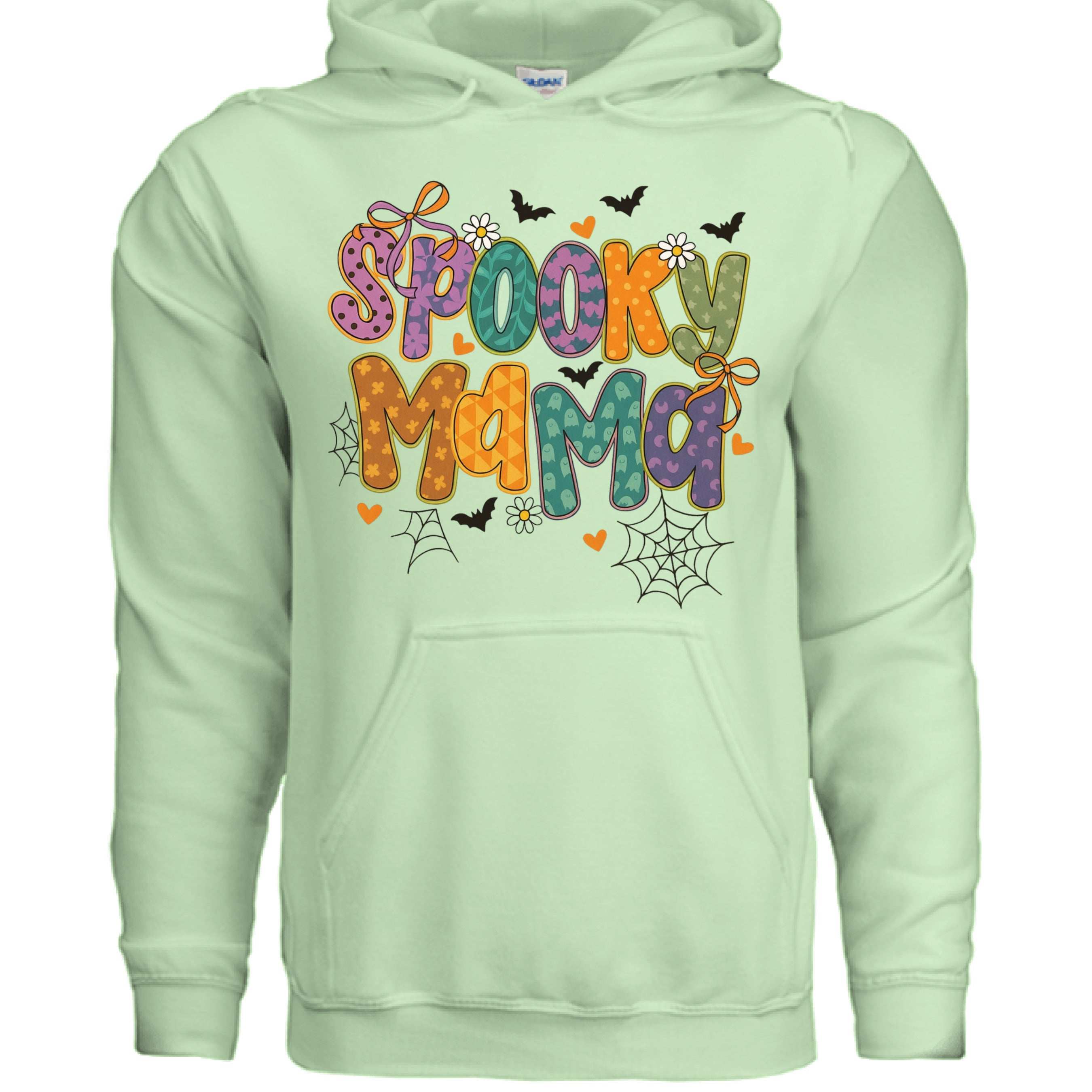 Halloween Spooky Mama Hoodie Sweatshirt - Mom Halloween Style