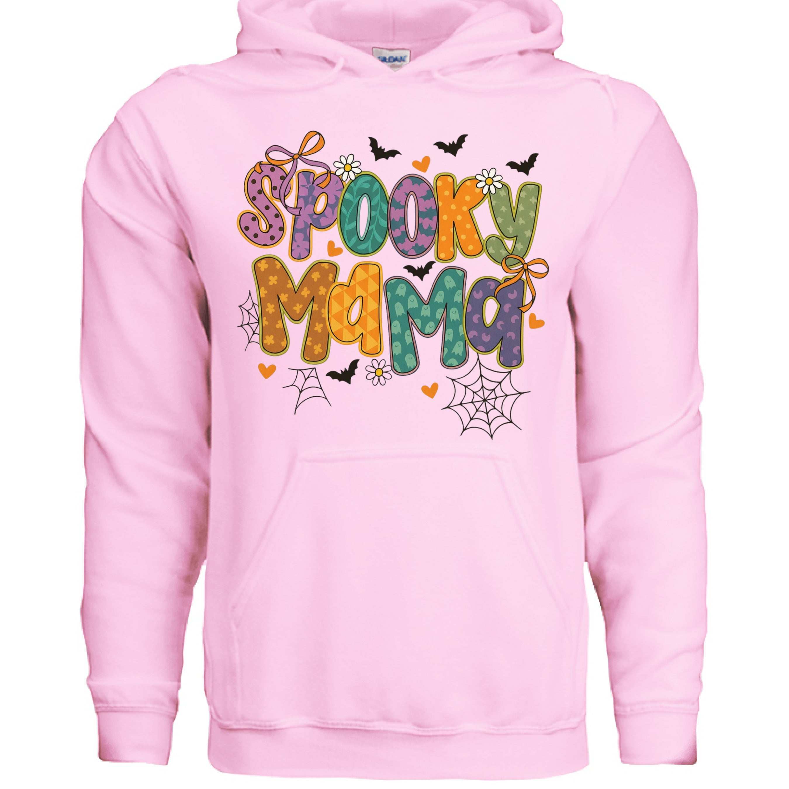 Halloween Spooky Mama Hoodie Sweatshirt - Mom Halloween Style