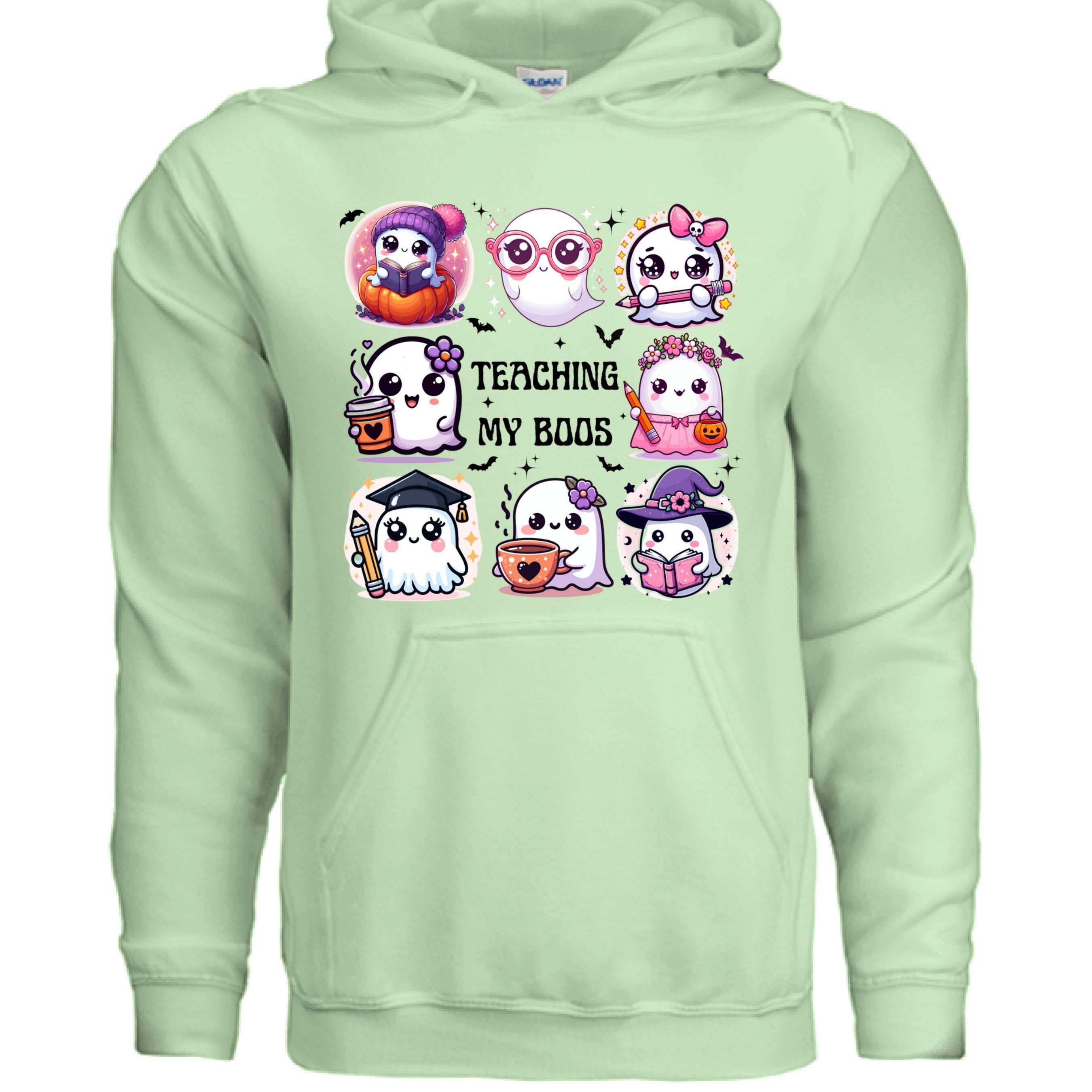 Teaching My Boos Hoodie Sweatshirt - Teacher Halloween Style
