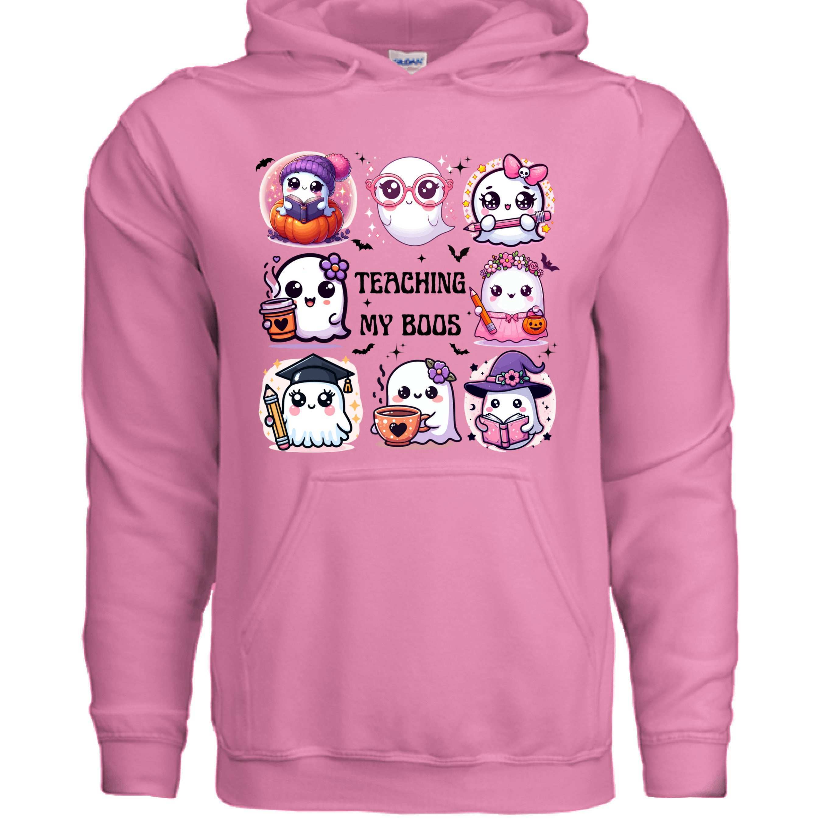Teaching My Boos Hoodie Sweatshirt - Teacher Halloween Style
