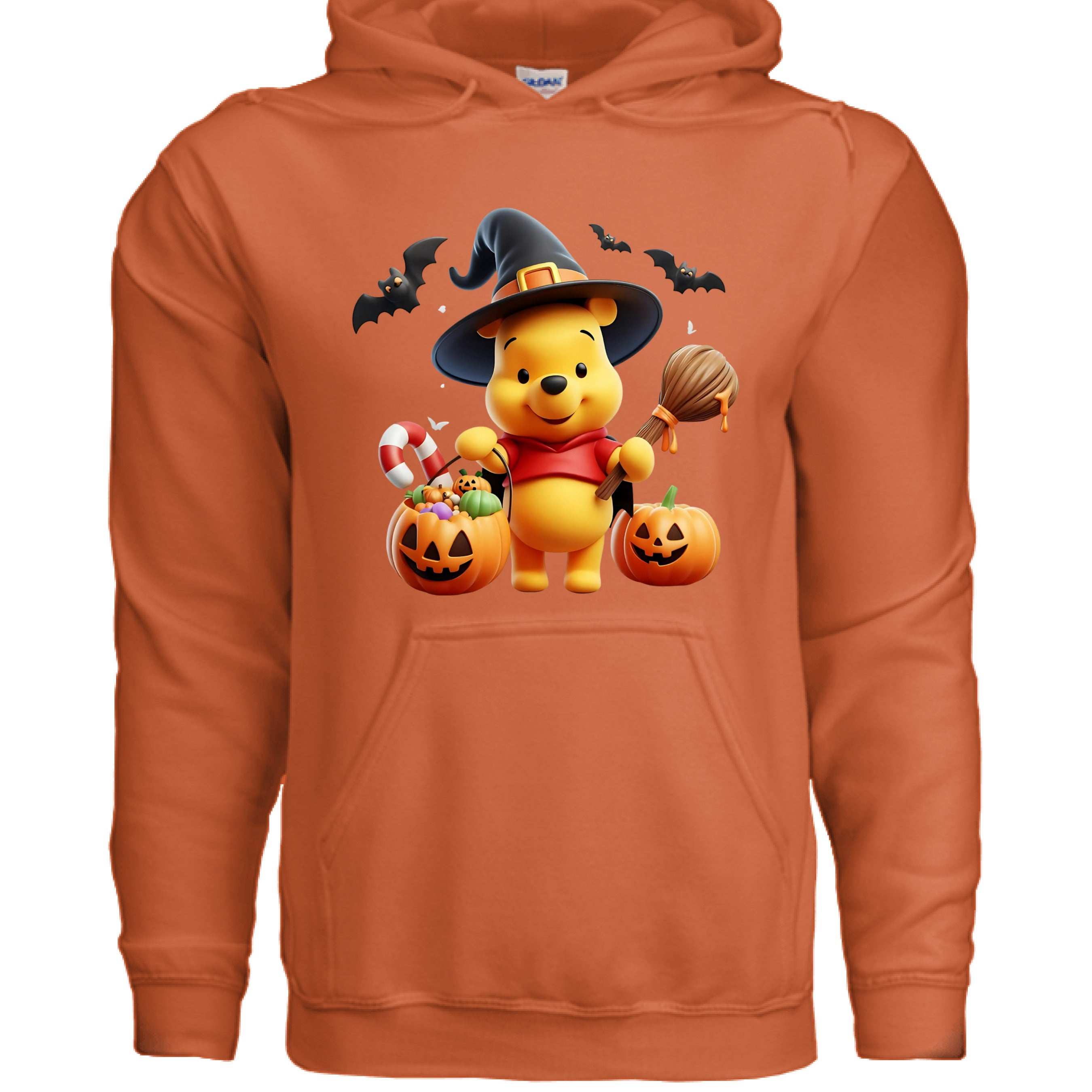Halloween Pooh Bear Hoodie Sweatshirt - Disney Halloween Style